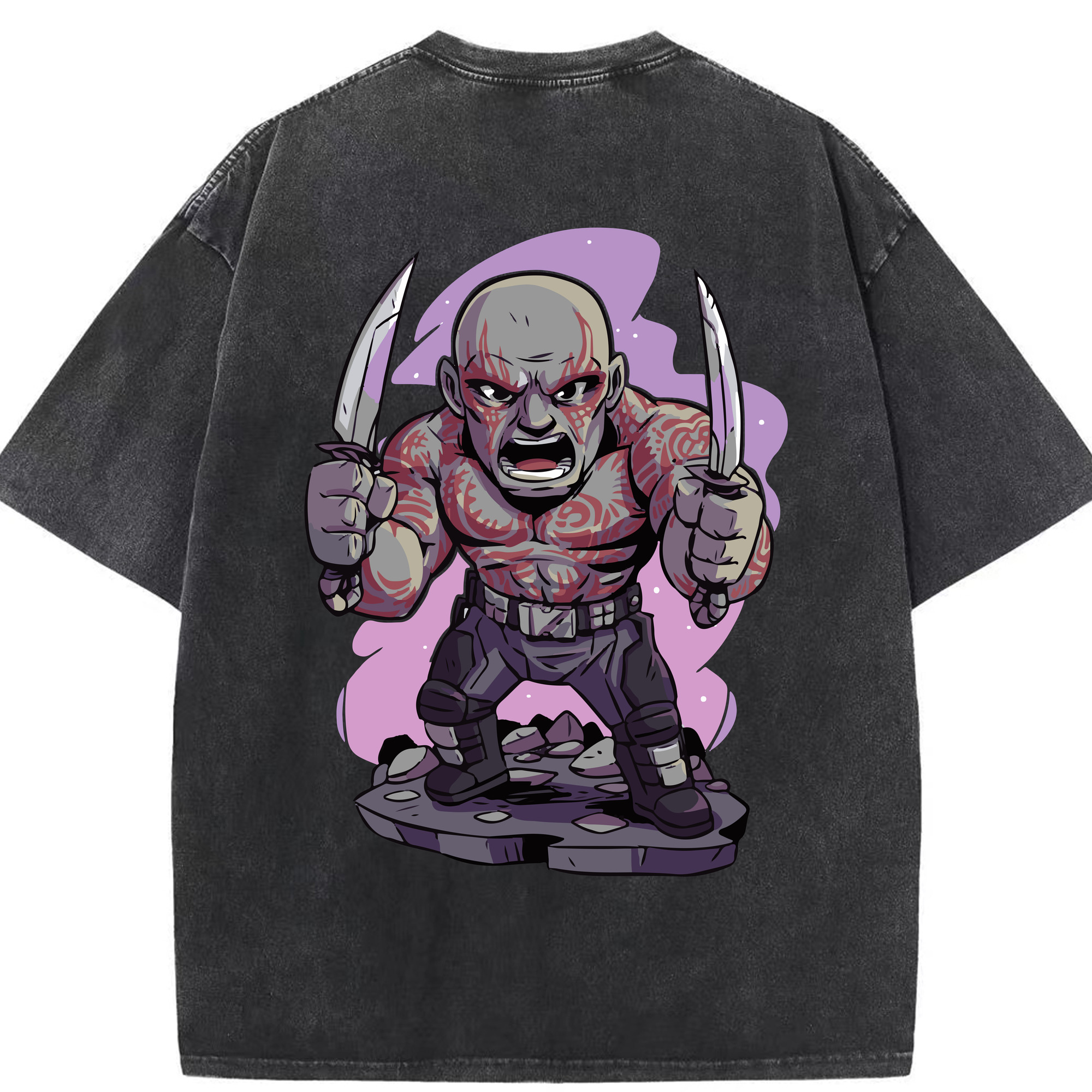 （画像用） アベンジャーズ The Avengers 綿100% ヴィンテージ風 半袖Tシャツ（背面プリント）