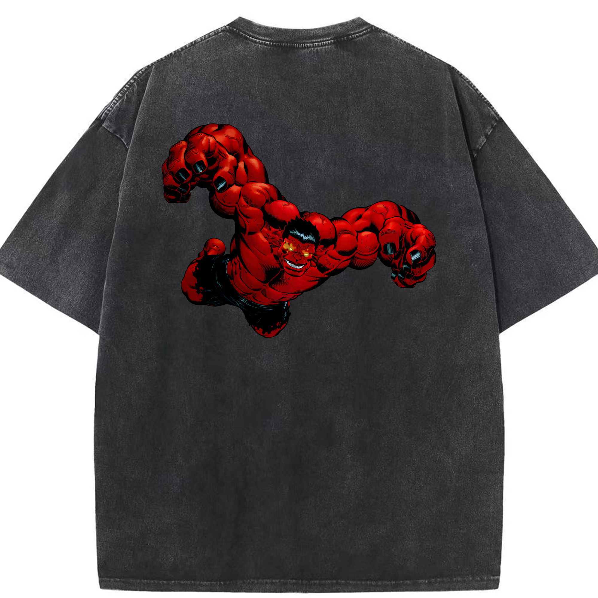 （画像用） アベンジャーズ The Avengers 綿100% ヴィンテージ風 半袖Tシャツ（背面プリント）