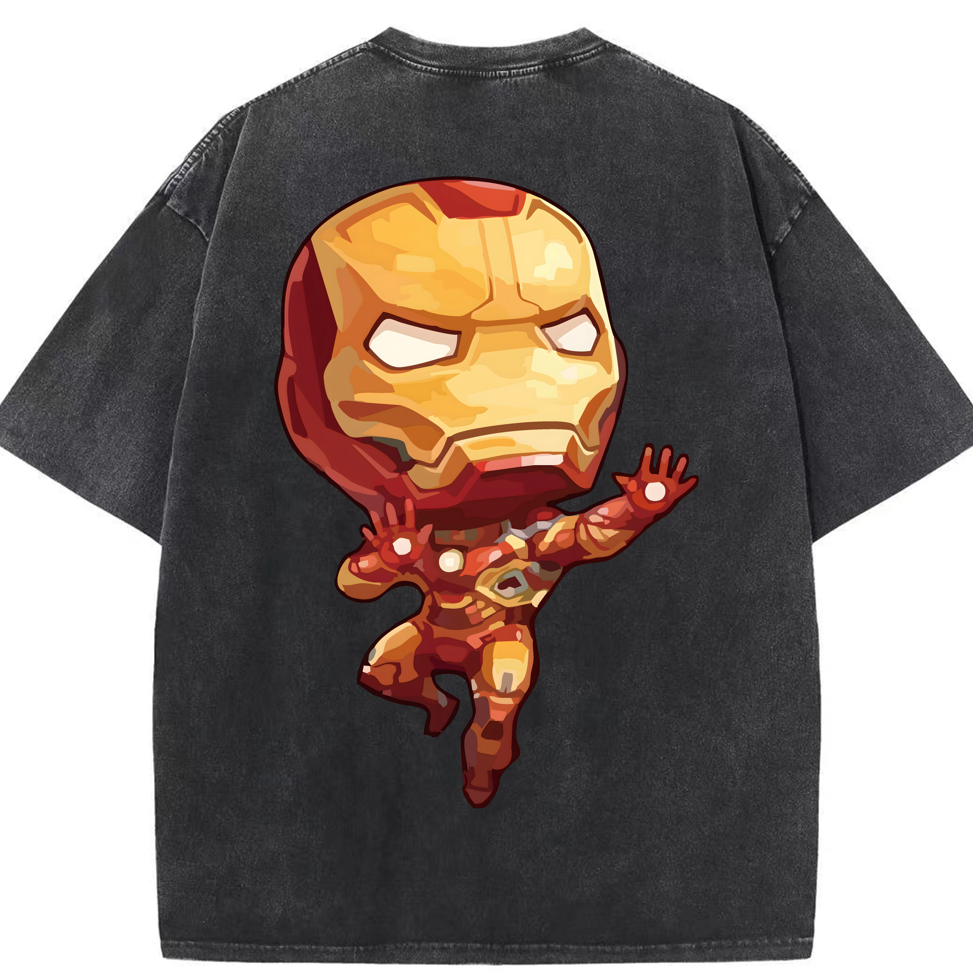 （画像用） アベンジャーズ The Avengers 綿100% ヴィンテージ風 半袖Tシャツ（背面プリント）