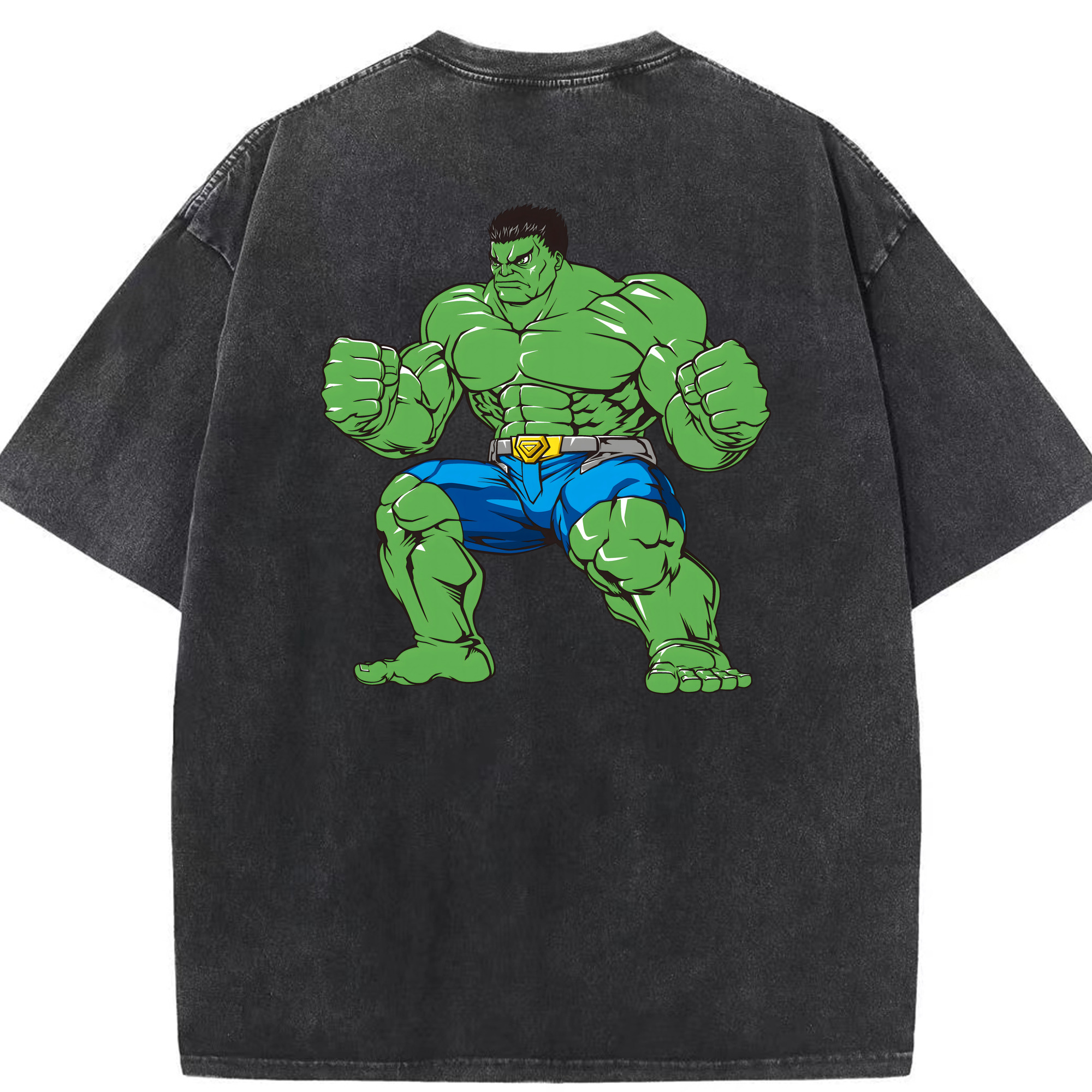 （画像用） アベンジャーズ The Avengers 綿100% ヴィンテージ風 半袖Tシャツ（背面プリント）