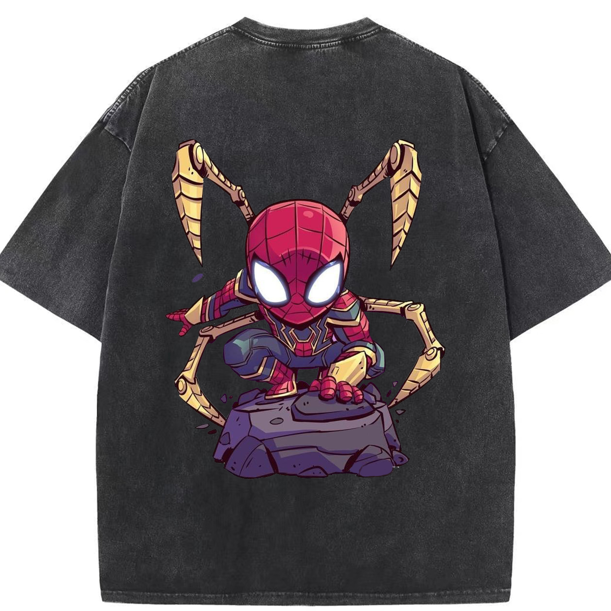 （画像用） アベンジャーズ The Avengers 綿100% ヴィンテージ風 半袖Tシャツ（背面プリント）