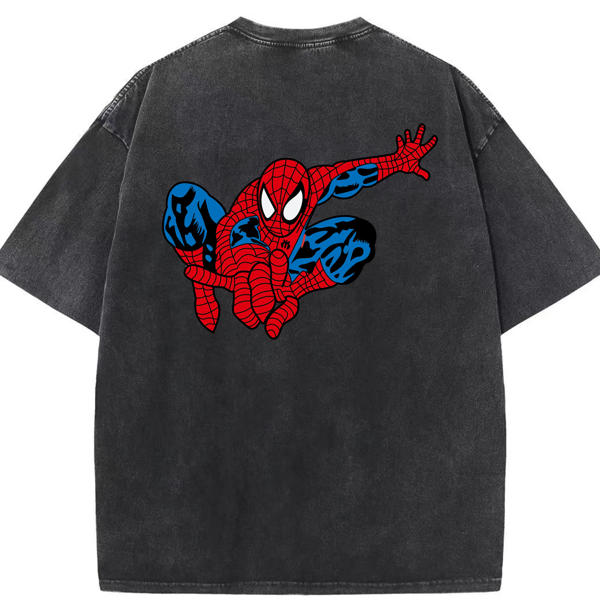 （画像用） アベンジャーズ The Avengers 綿100% ヴィンテージ風 半袖Tシャツ（背面プリント）