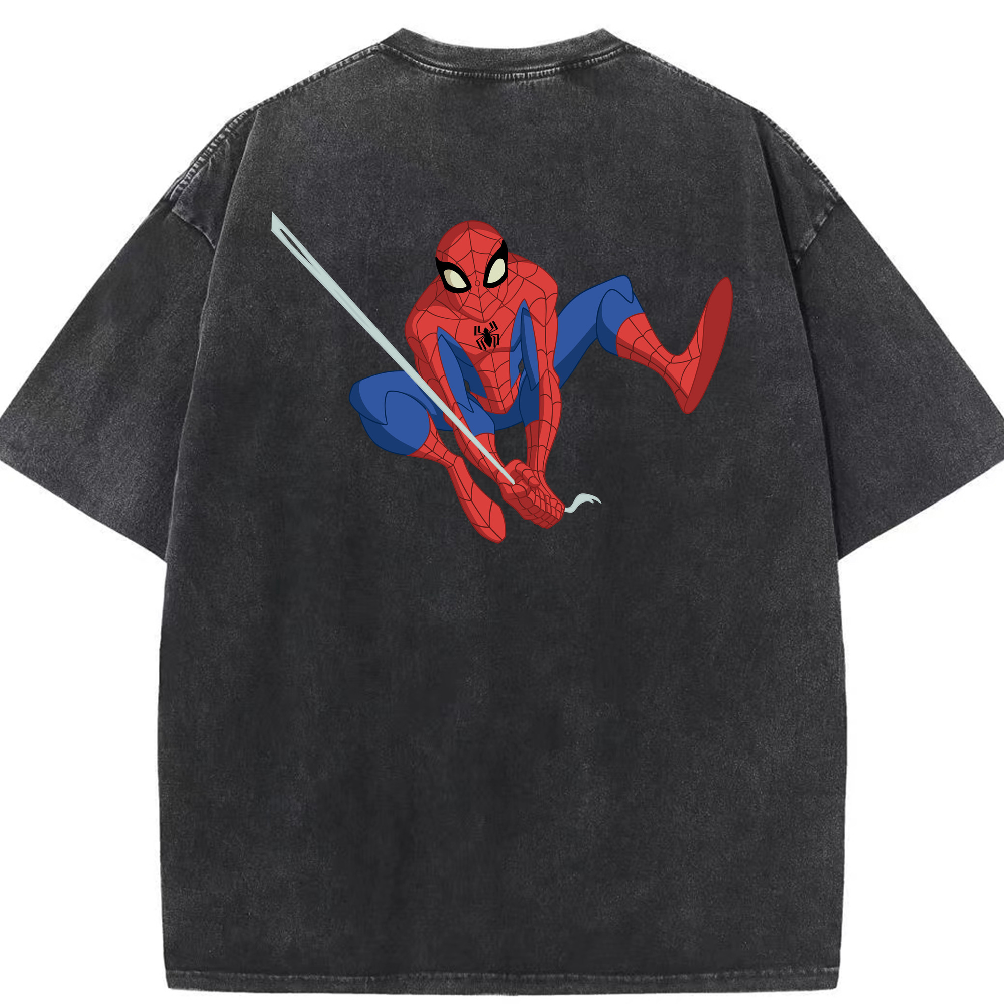 （画像用） アベンジャーズ The Avengers 綿100% ヴィンテージ風 半袖Tシャツ（背面プリント）