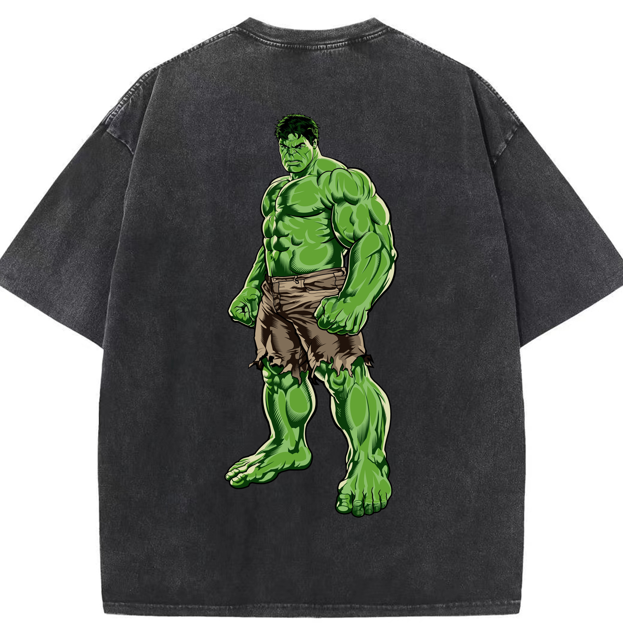 （画像用） アベンジャーズ The Avengers 綿100% ヴィンテージ風 半袖Tシャツ（背面プリント）