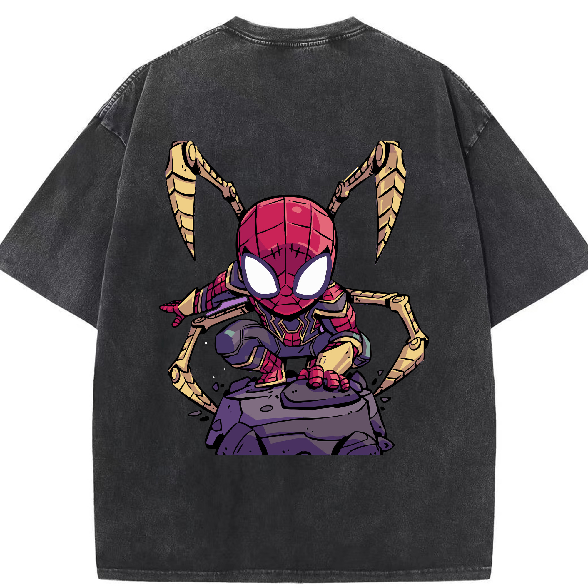 （画像用） アベンジャーズ The Avengers 綿100% ヴィンテージ風 半袖Tシャツ（背面プリント）