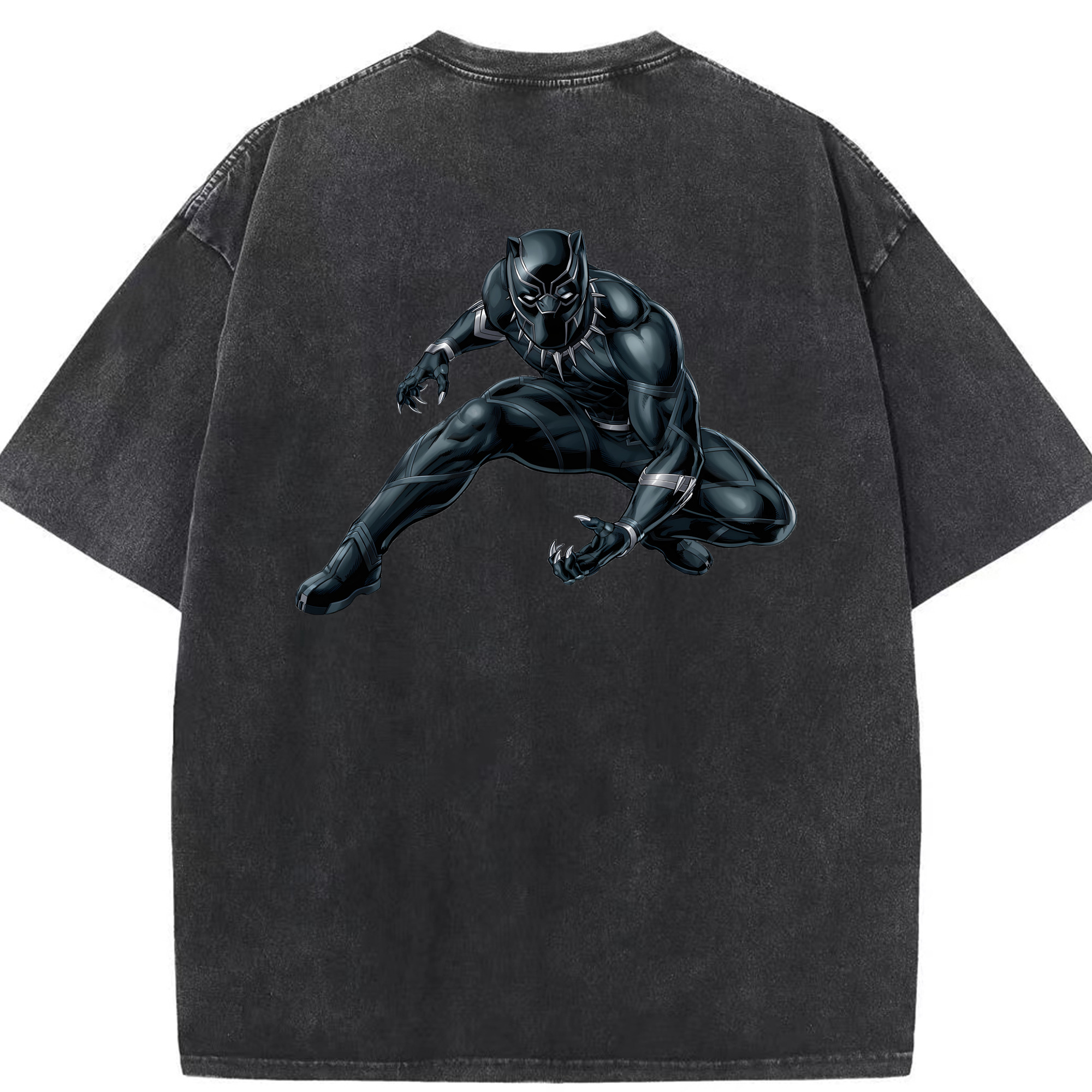 （画像用） アベンジャーズ The Avengers 綿100% ヴィンテージ風 半袖Tシャツ（背面プリント）