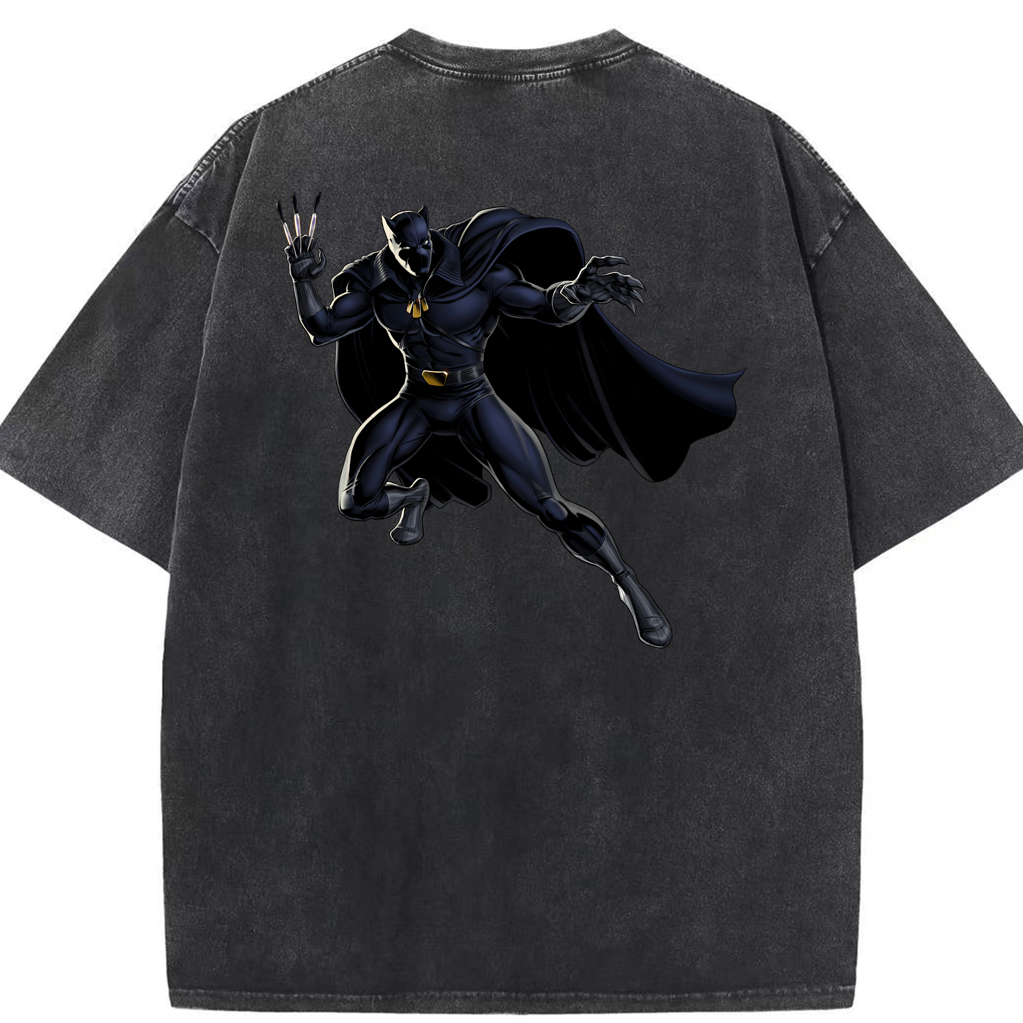 （画像用） アベンジャーズ The Avengers 綿100% ヴィンテージ風 半袖Tシャツ（背面プリント）