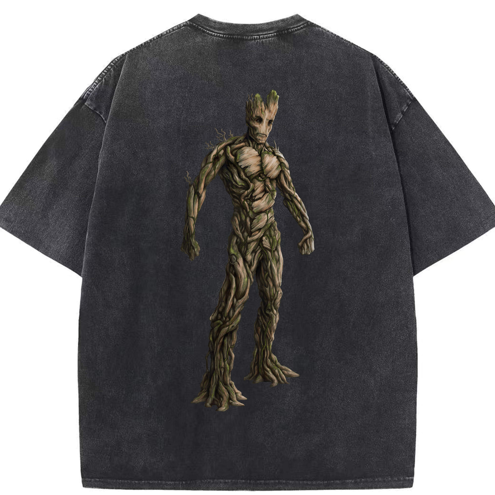 （画像用） アベンジャーズ The Avengers 綿100% ヴィンテージ風 半袖Tシャツ（背面プリント）