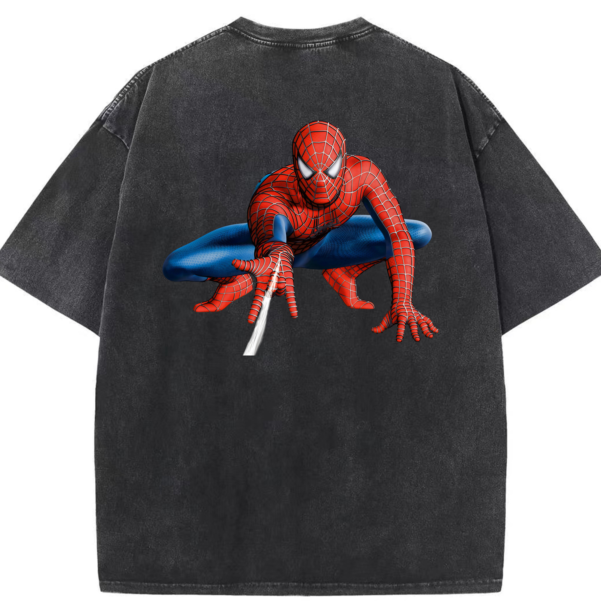 （画像用） アベンジャーズ The Avengers 綿100% ヴィンテージ風 半袖Tシャツ（背面プリント）