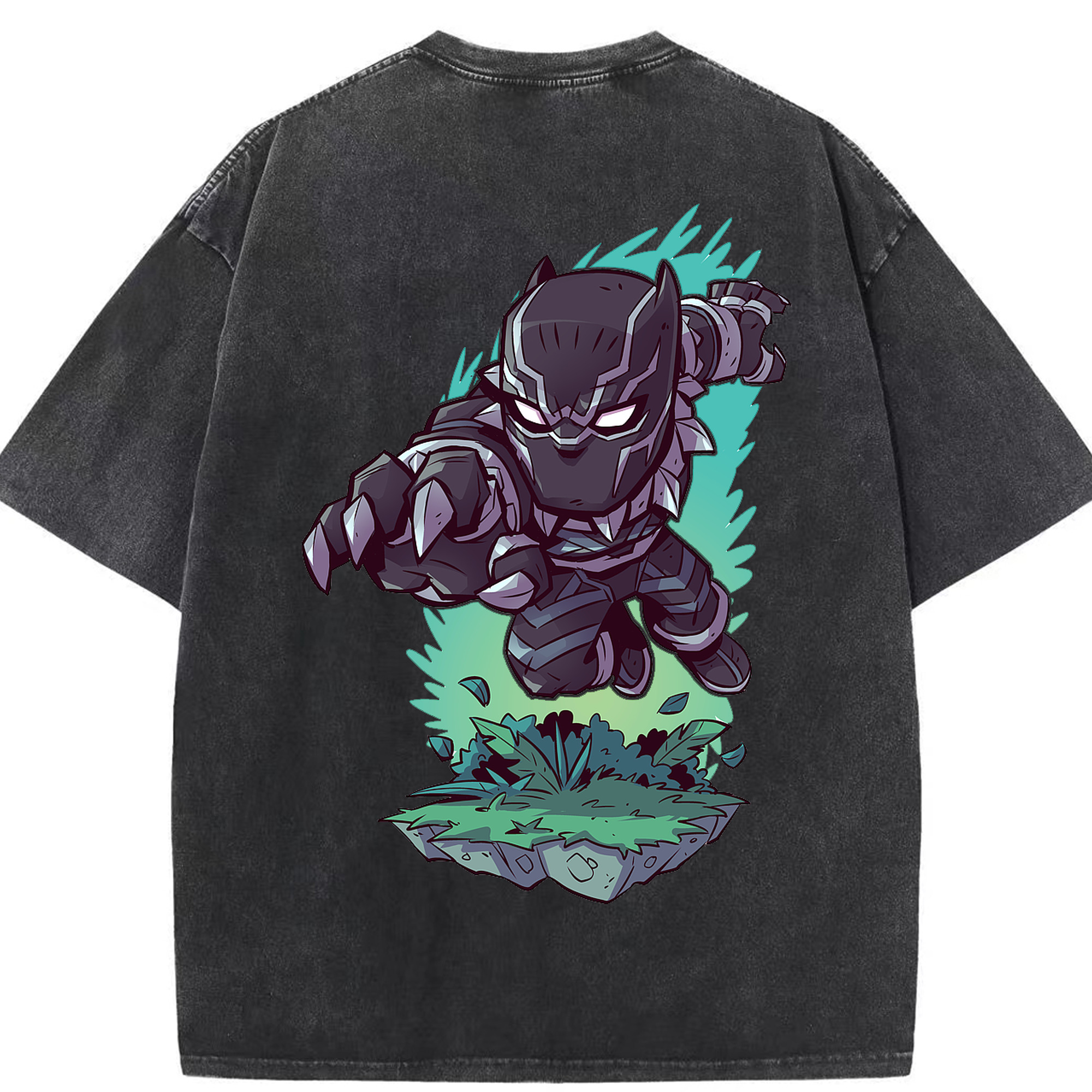 （画像用） アベンジャーズ The Avengers 綿100% ヴィンテージ風 半袖Tシャツ（背面プリント）