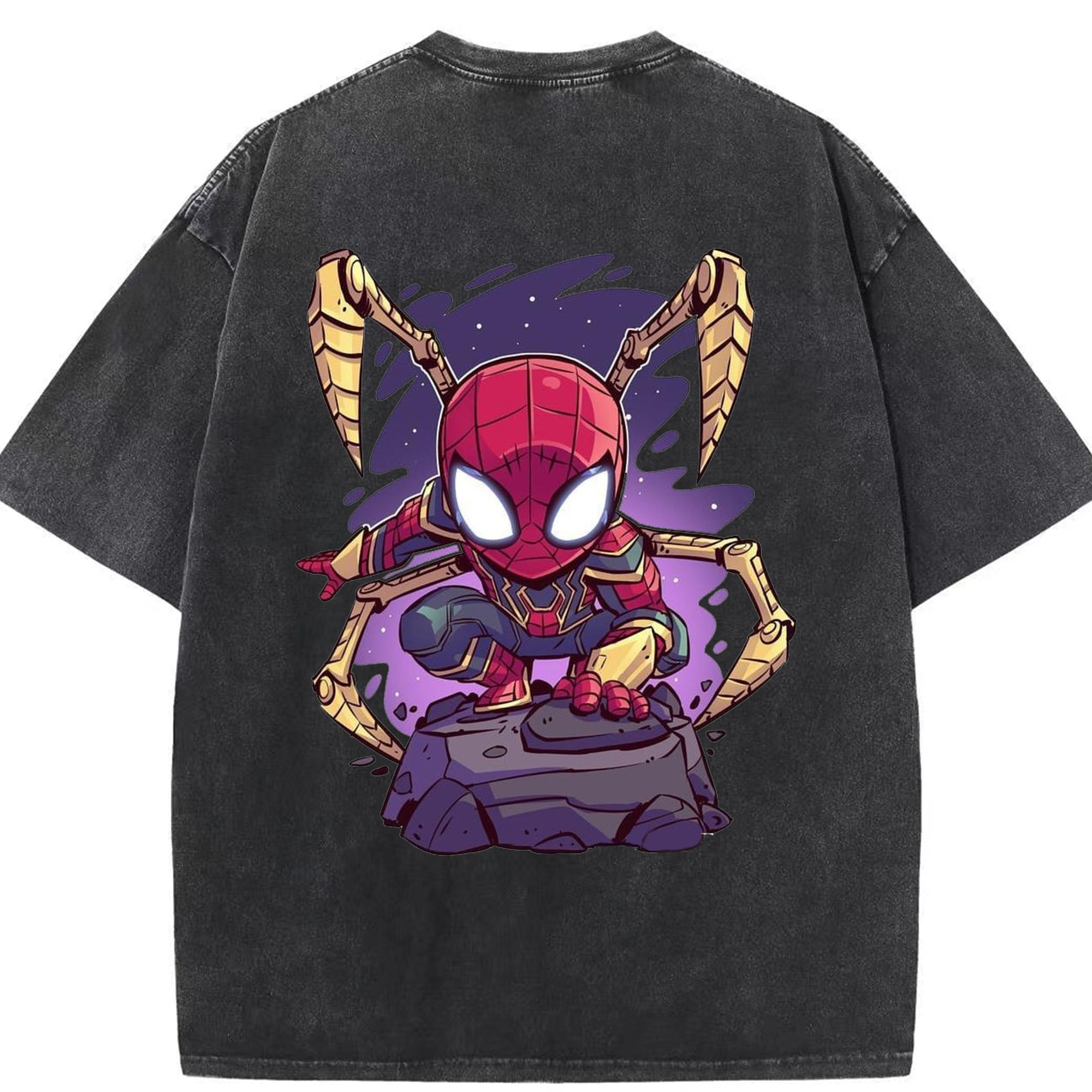 （画像用） アベンジャーズ The Avengers 綿100% ヴィンテージ風 半袖Tシャツ（背面プリント）