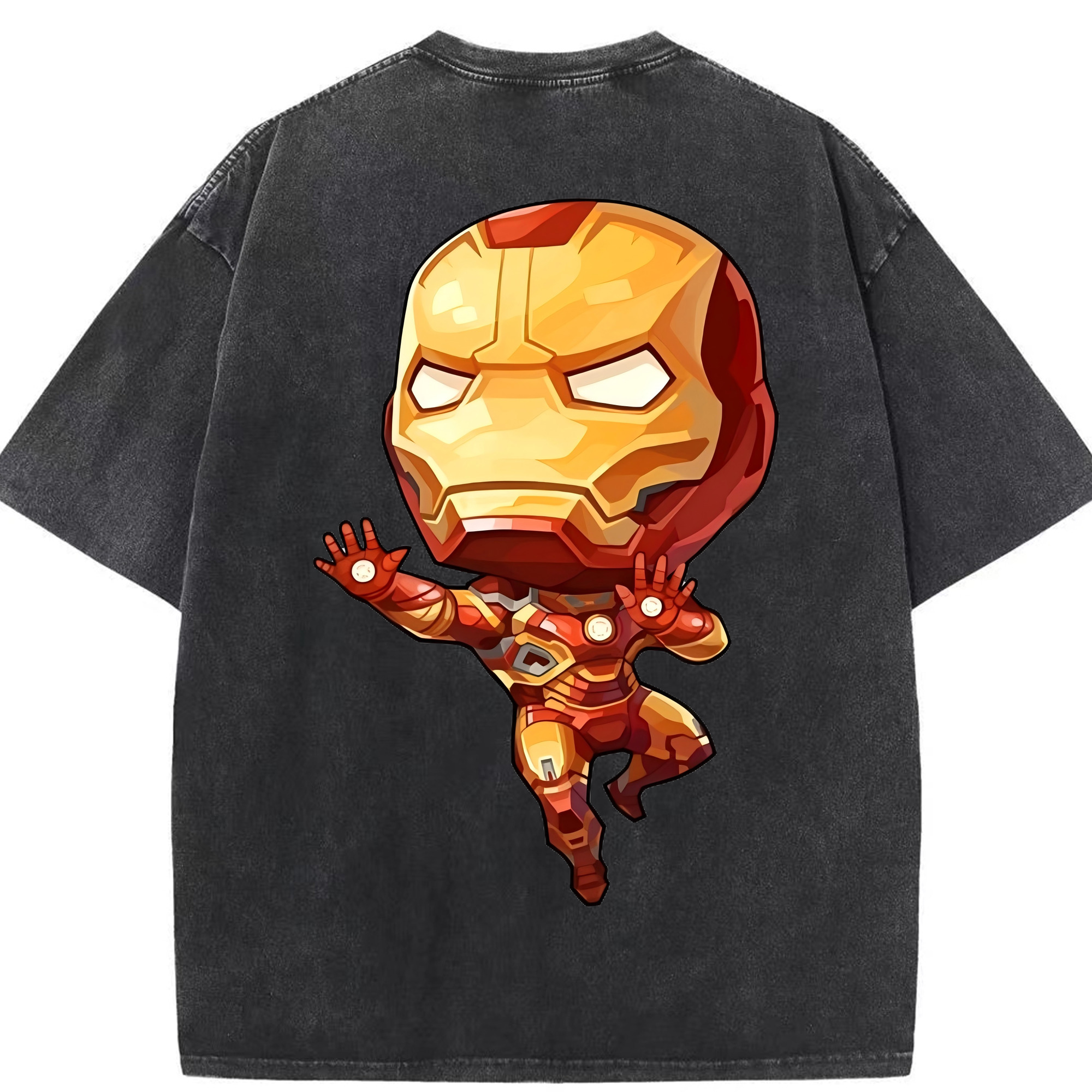 （画像用） アベンジャーズ The Avengers 綿100% ヴィンテージ風 半袖Tシャツ（背面プリント）