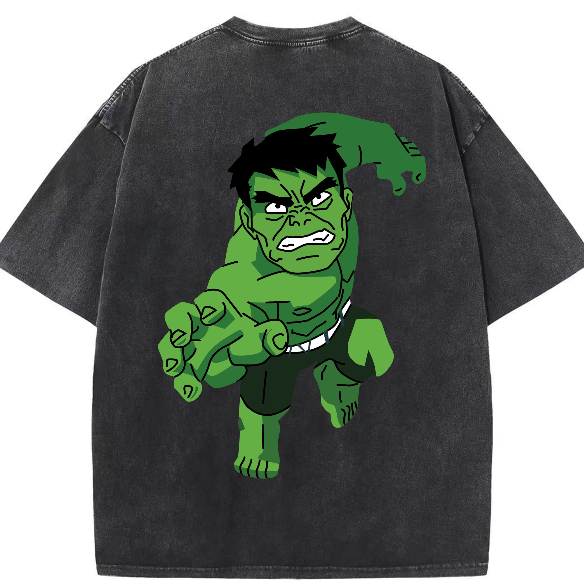 （画像用） アベンジャーズ The Avengers 綿100% ヴィンテージ風 半袖Tシャツ（背面プリント）