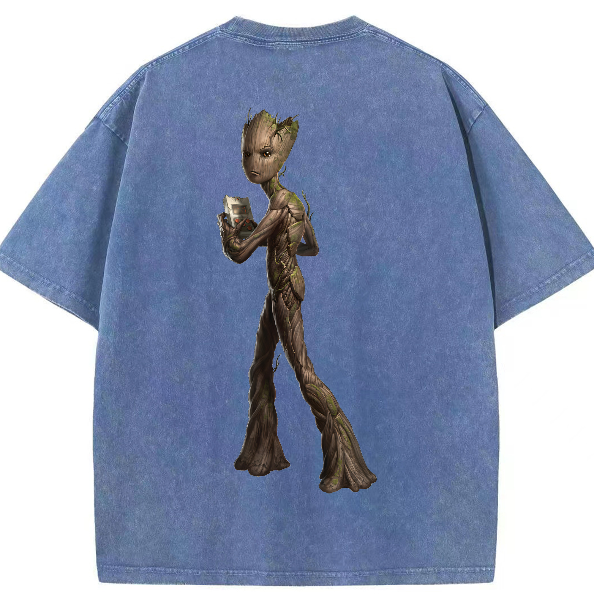 （画像用） アベンジャーズ The Avengers 綿100% ヴィンテージ風 半袖Tシャツ（背面プリント）