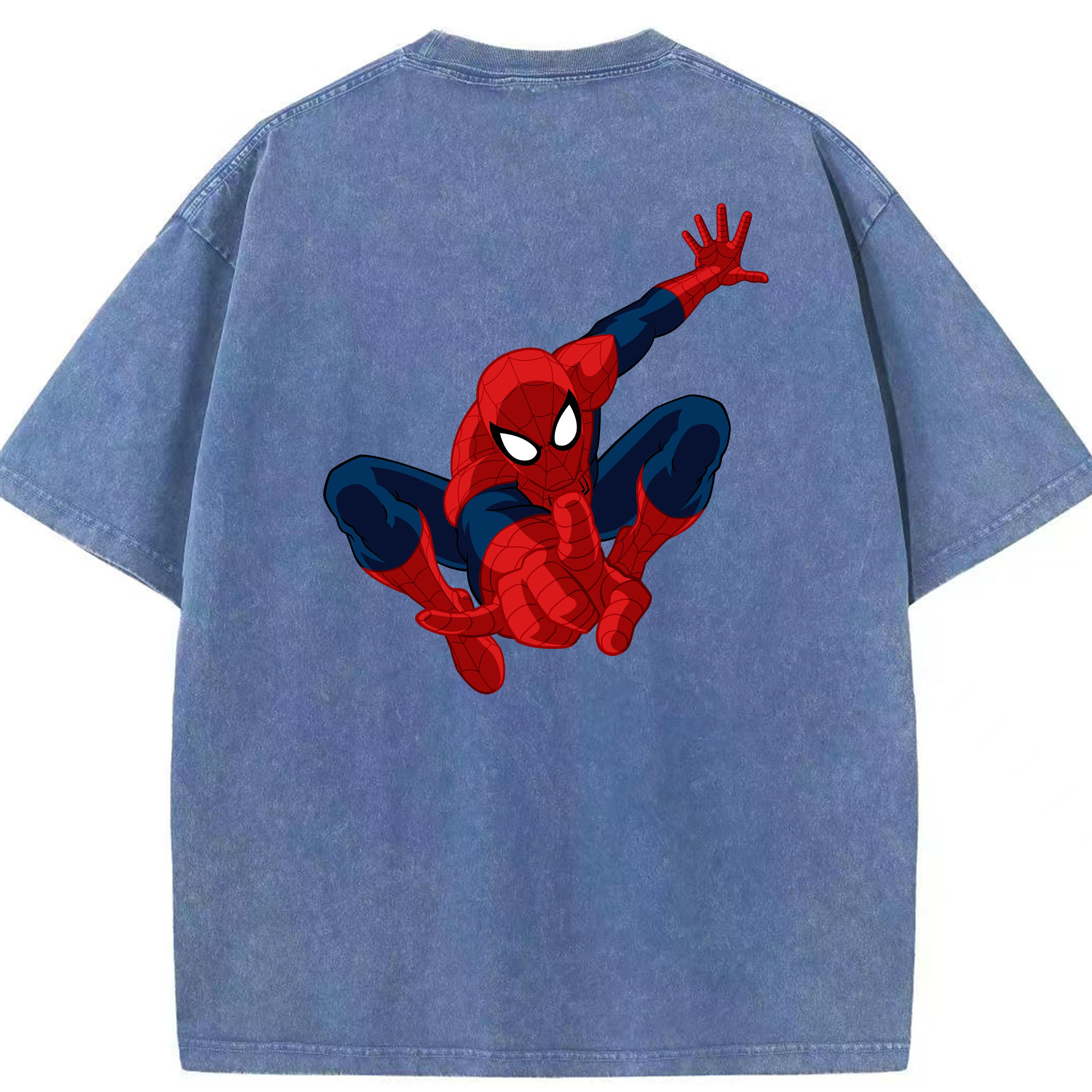 （画像用） アベンジャーズ The Avengers 綿100% ヴィンテージ風 半袖Tシャツ（背面プリント）