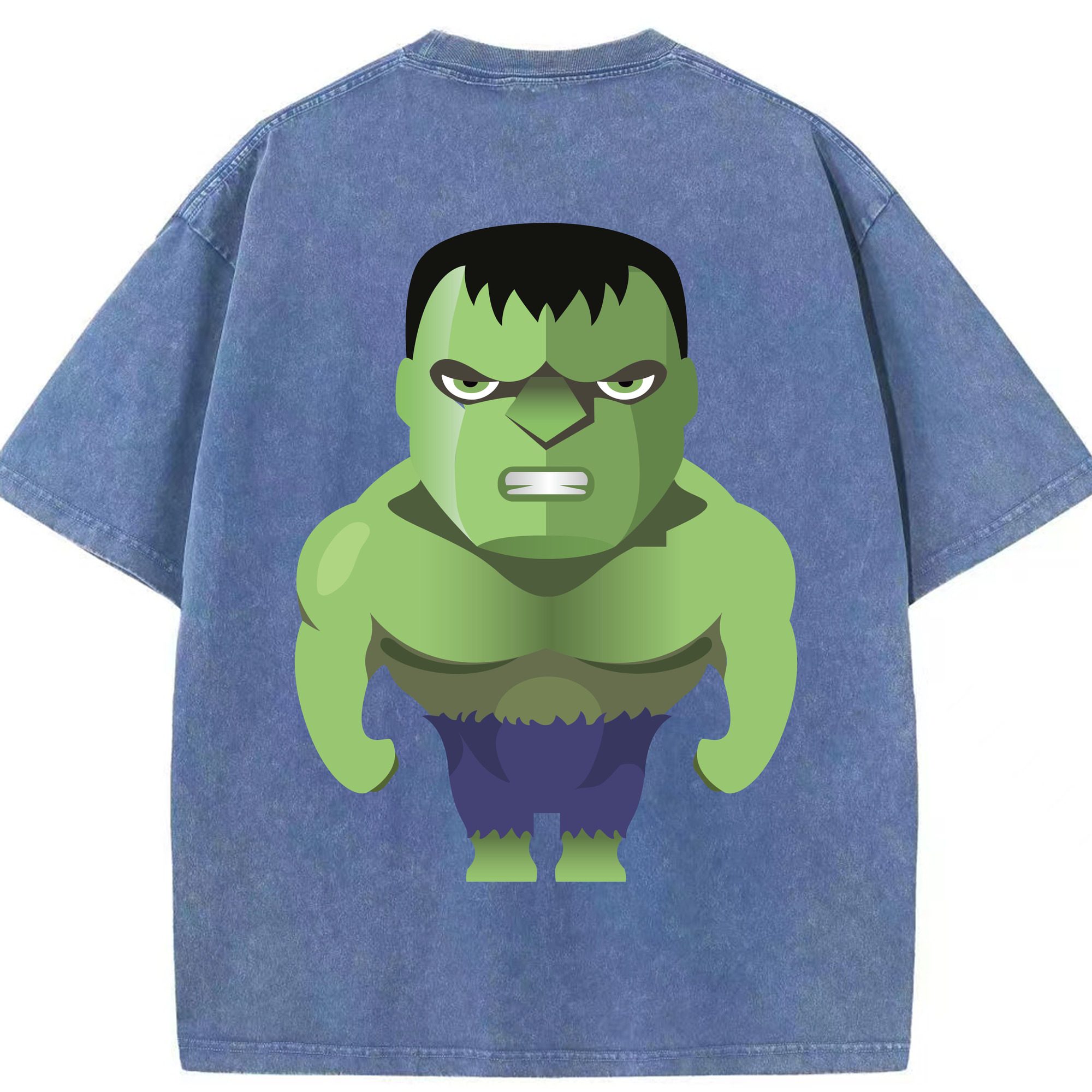 （画像用） アベンジャーズ The Avengers 綿100% ヴィンテージ風 半袖Tシャツ（背面プリント）