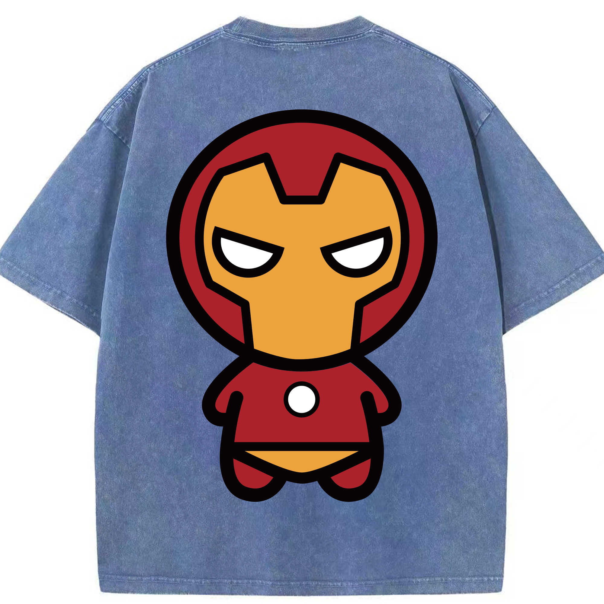 （画像用） アベンジャーズ The Avengers 綿100% ヴィンテージ風 半袖Tシャツ（背面プリント）
