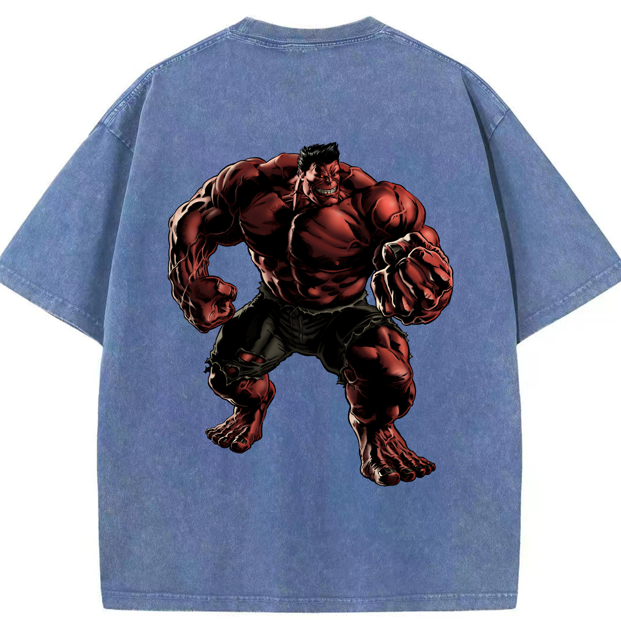 （画像用） アベンジャーズ The Avengers 綿100% ヴィンテージ風 半袖Tシャツ（背面プリント）