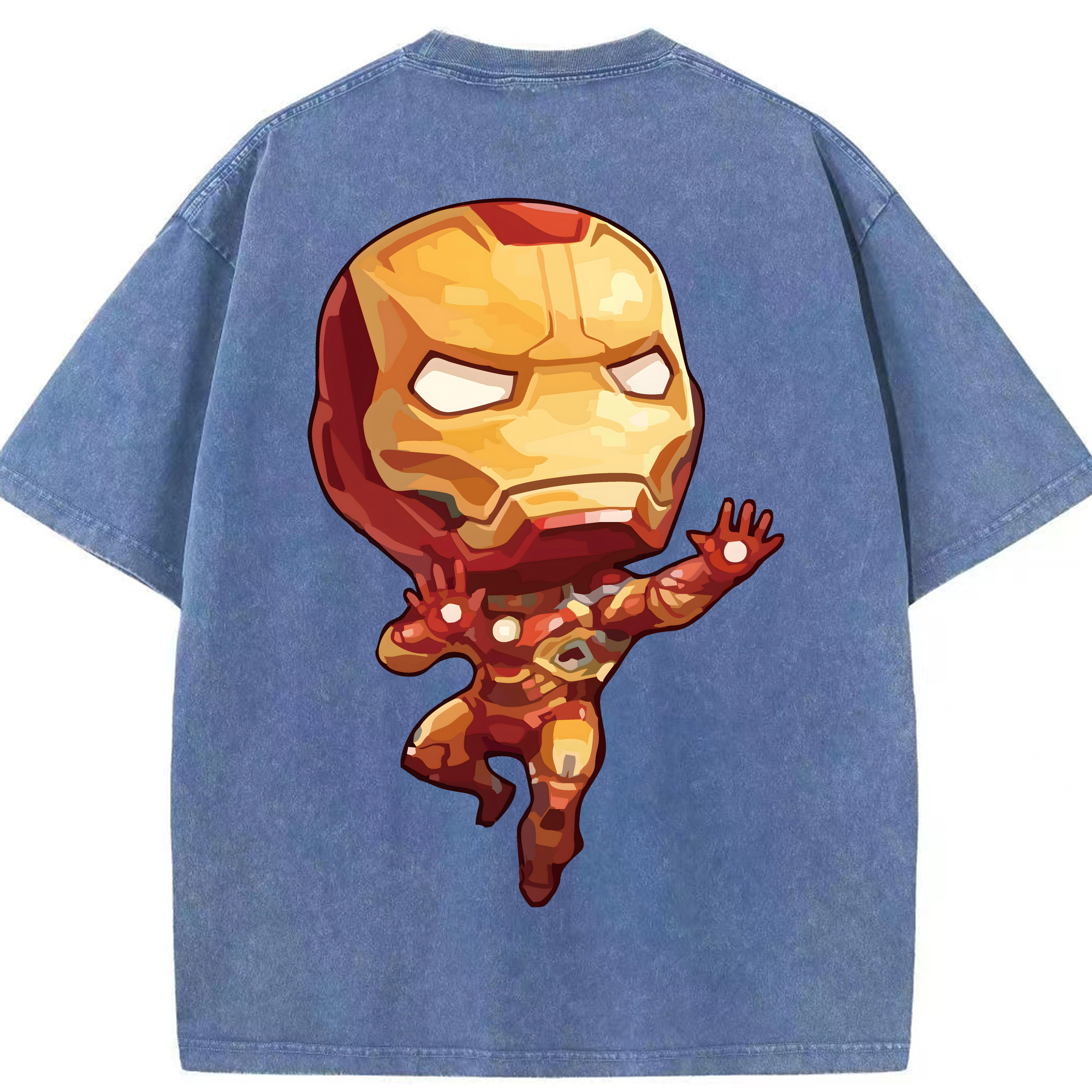 （画像用） アベンジャーズ The Avengers 綿100% ヴィンテージ風 半袖Tシャツ（背面プリント）