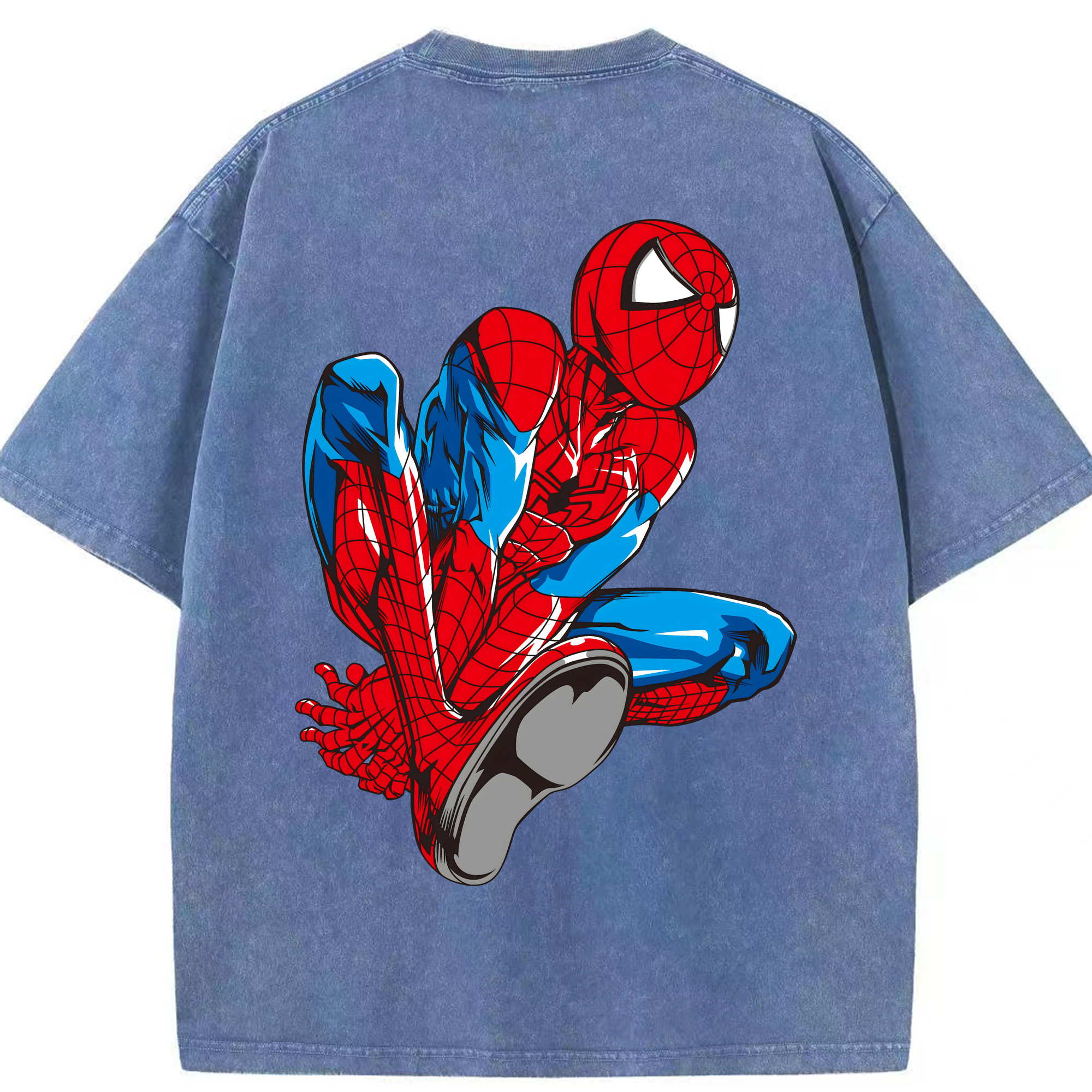 （画像用） アベンジャーズ The Avengers 綿100% ヴィンテージ風 半袖Tシャツ（背面プリント）