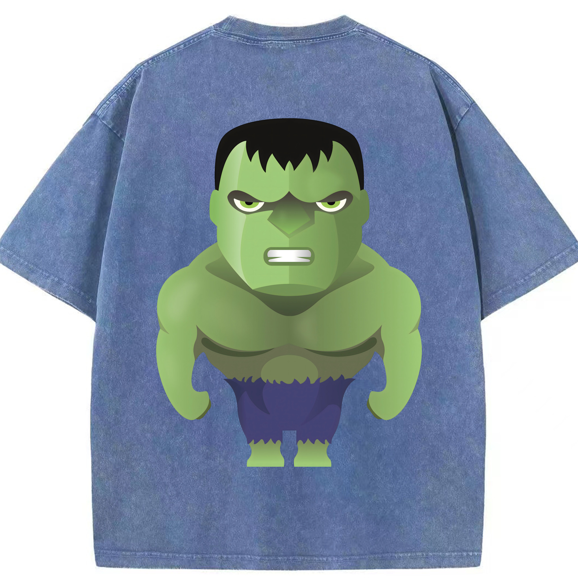 （画像用） アベンジャーズ The Avengers 綿100% ヴィンテージ風 半袖Tシャツ（背面プリント）