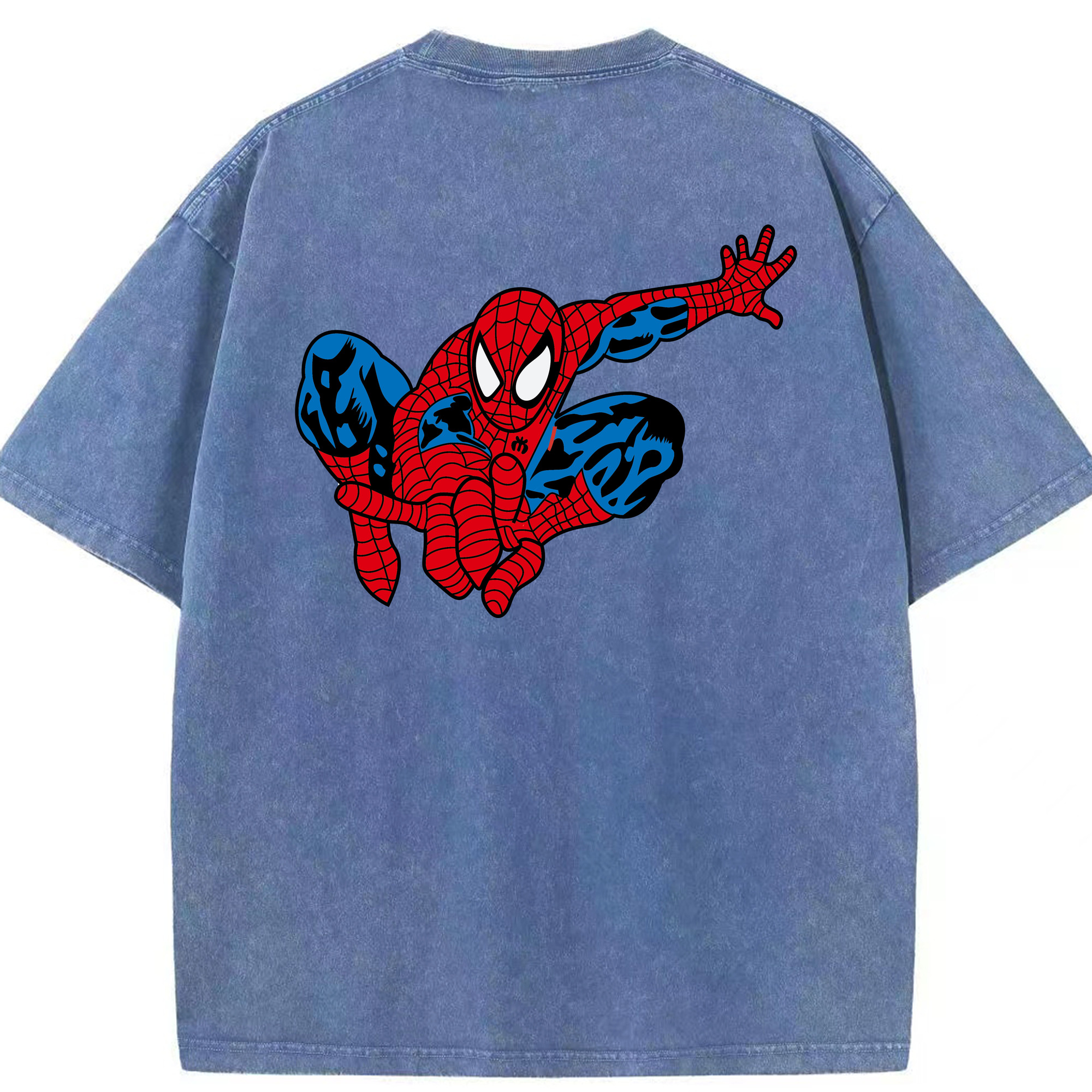 （画像用） アベンジャーズ The Avengers 綿100% ヴィンテージ風 半袖Tシャツ（背面プリント）
