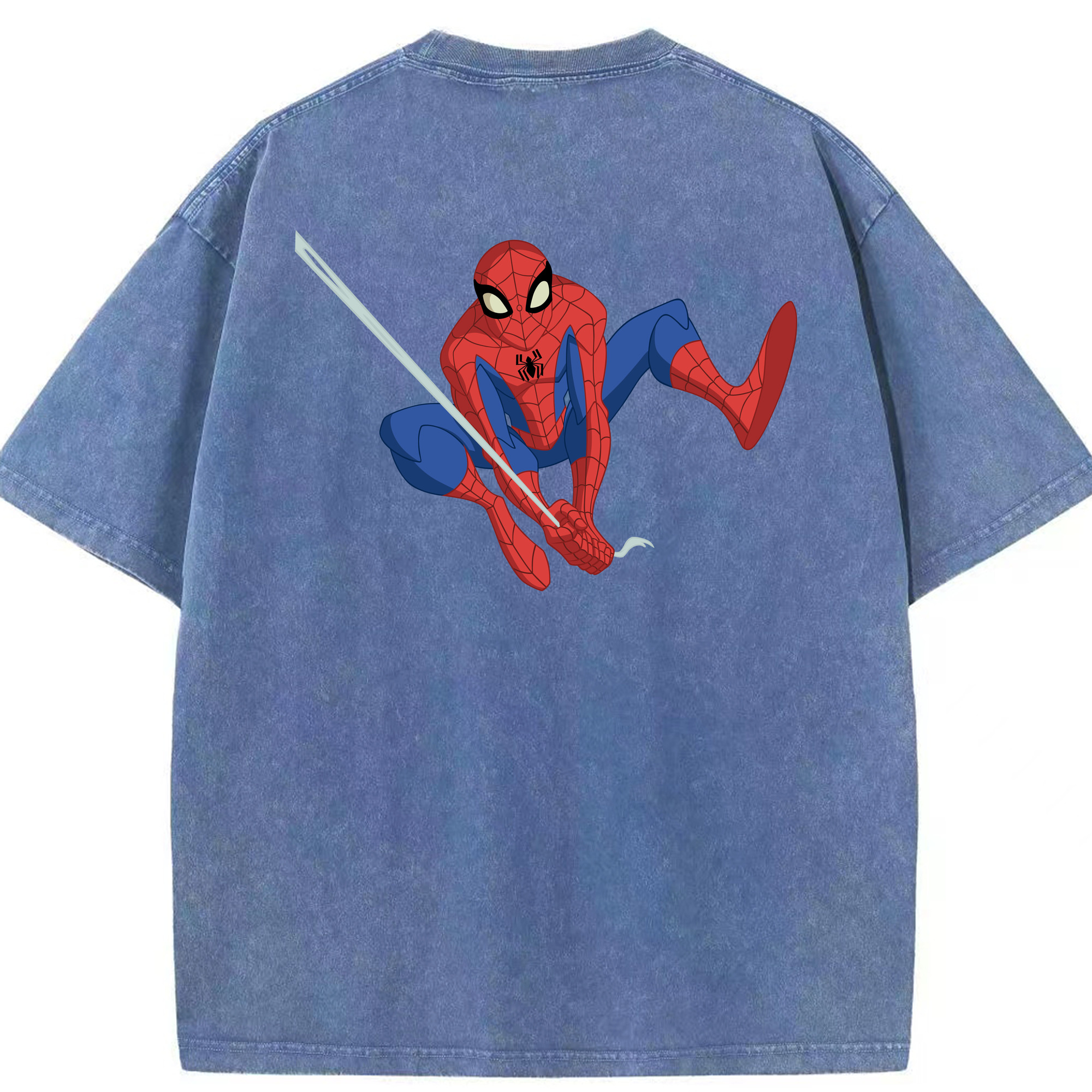 （画像用） アベンジャーズ The Avengers 綿100% ヴィンテージ風 半袖Tシャツ（背面プリント）