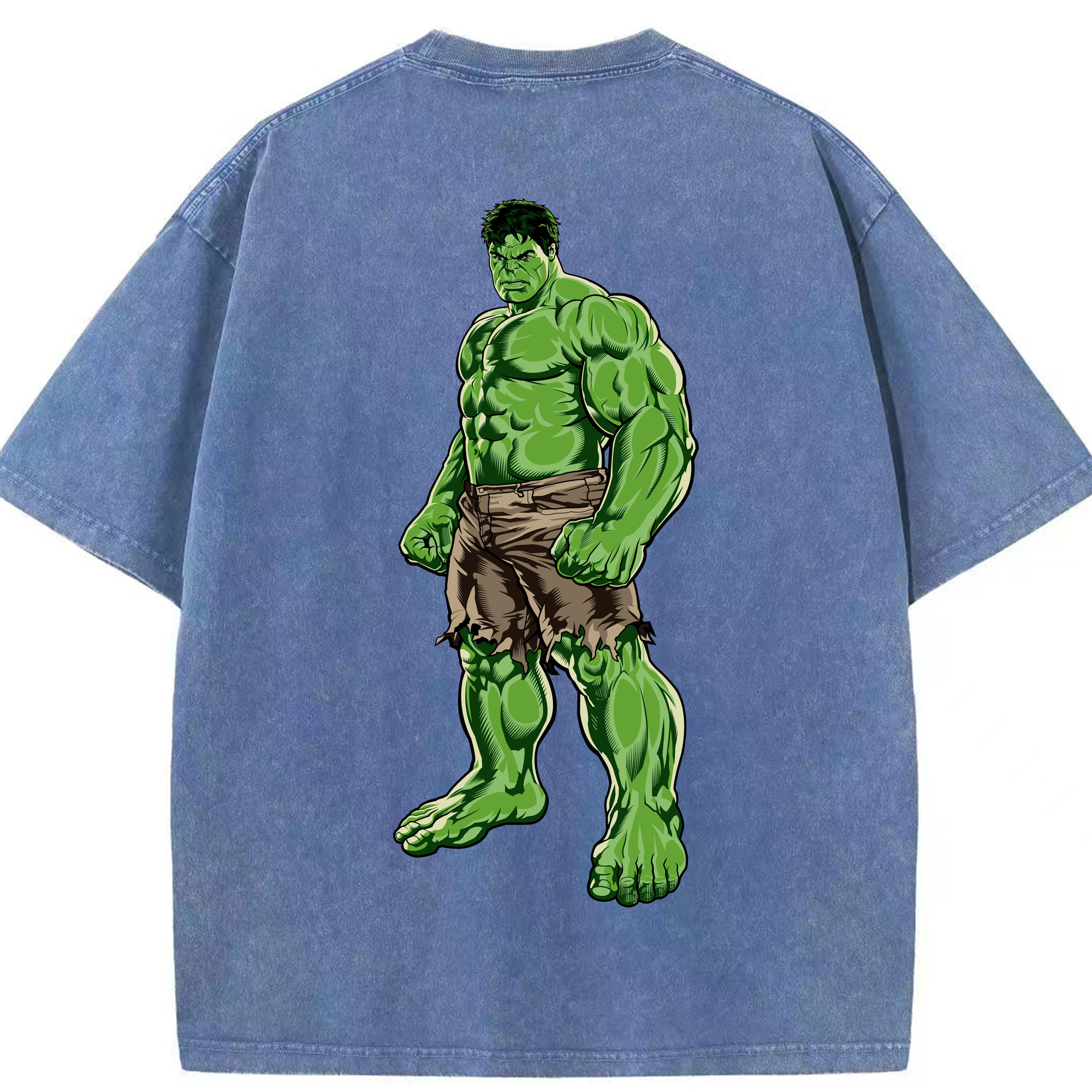 （画像用） アベンジャーズ The Avengers 綿100% ヴィンテージ風 半袖Tシャツ（背面プリント）