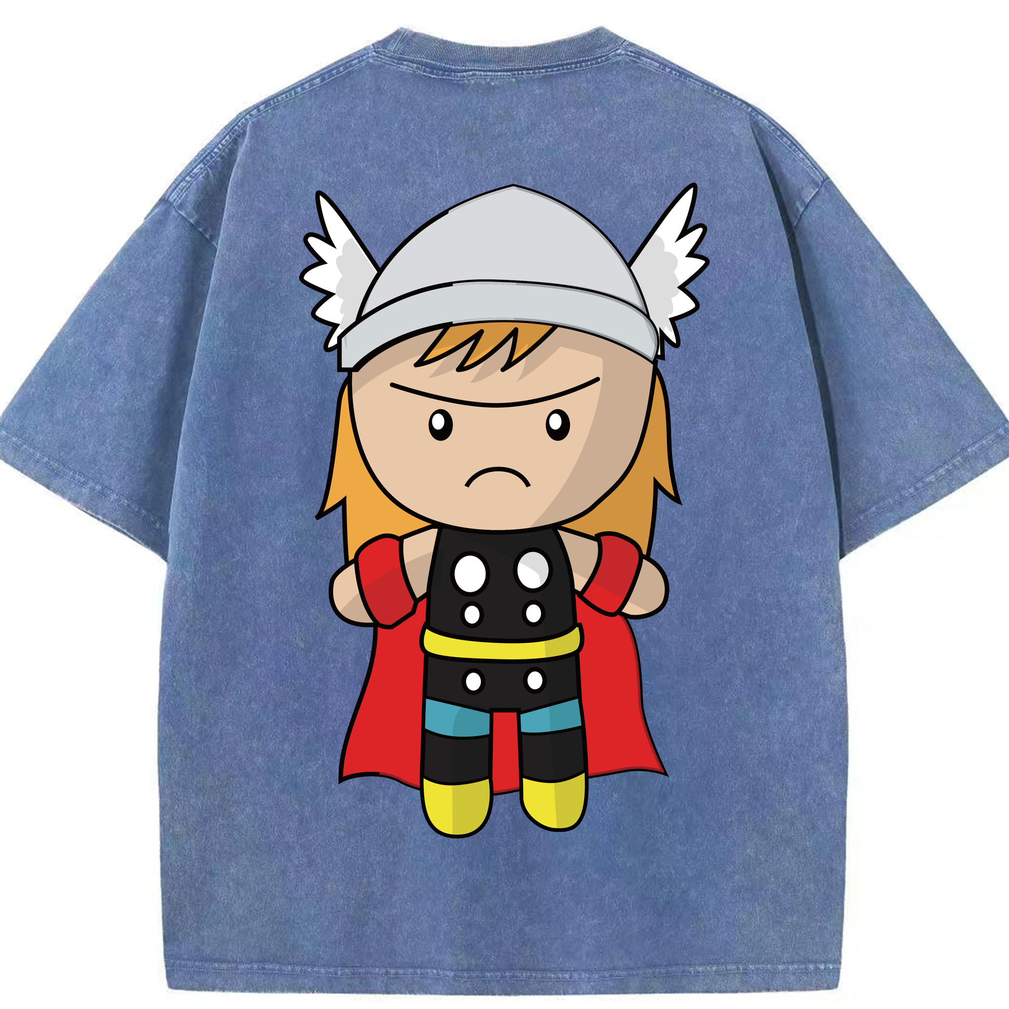 （画像用） アベンジャーズ The Avengers 綿100% ヴィンテージ風 半袖Tシャツ（背面プリント）