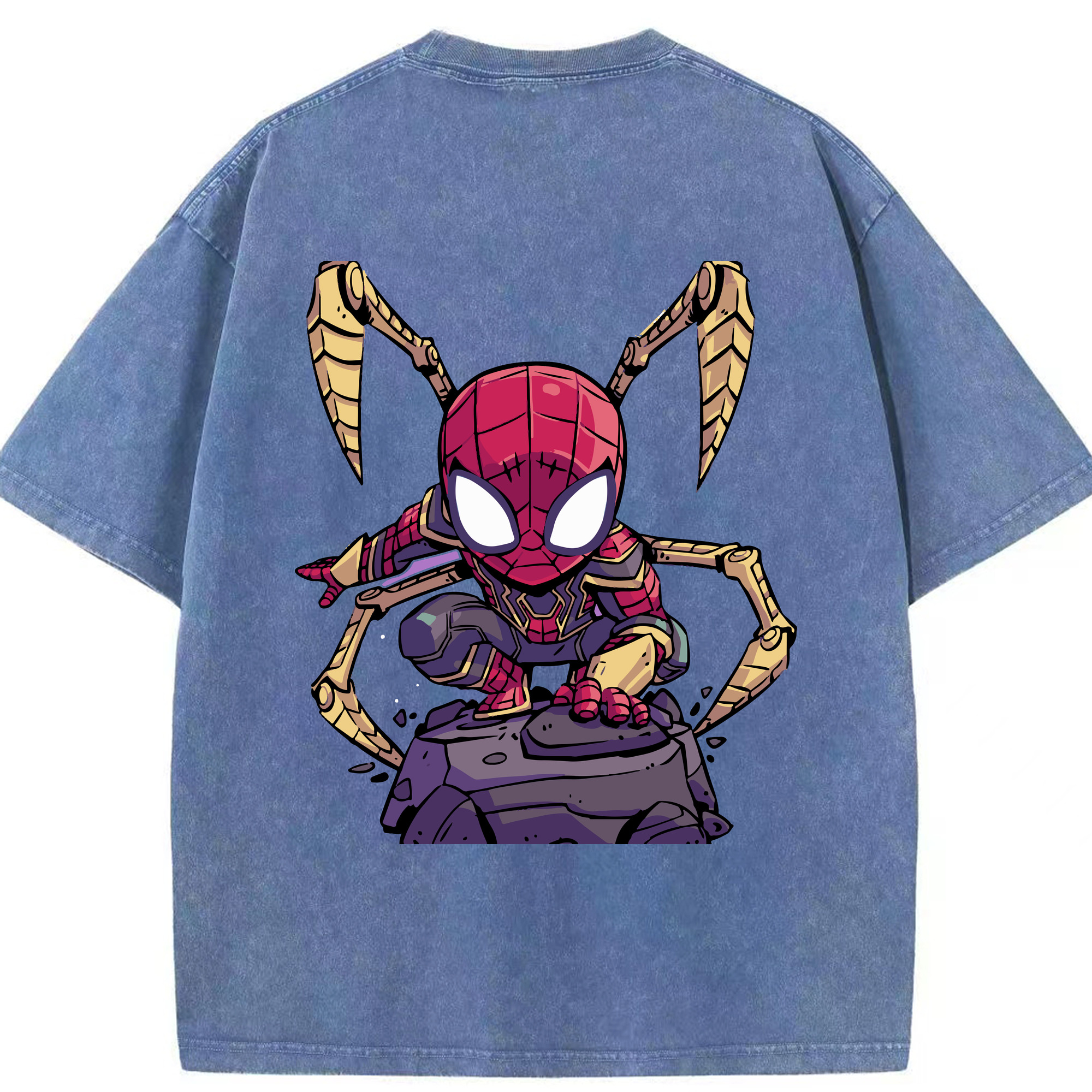 （画像用） アベンジャーズ The Avengers 綿100% ヴィンテージ風 半袖Tシャツ（背面プリント）