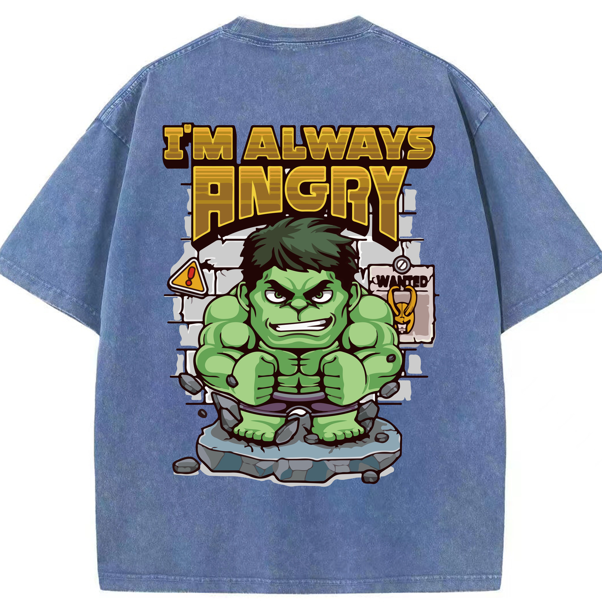 （画像用） アベンジャーズ The Avengers 綿100% ヴィンテージ風 半袖Tシャツ（背面プリント）