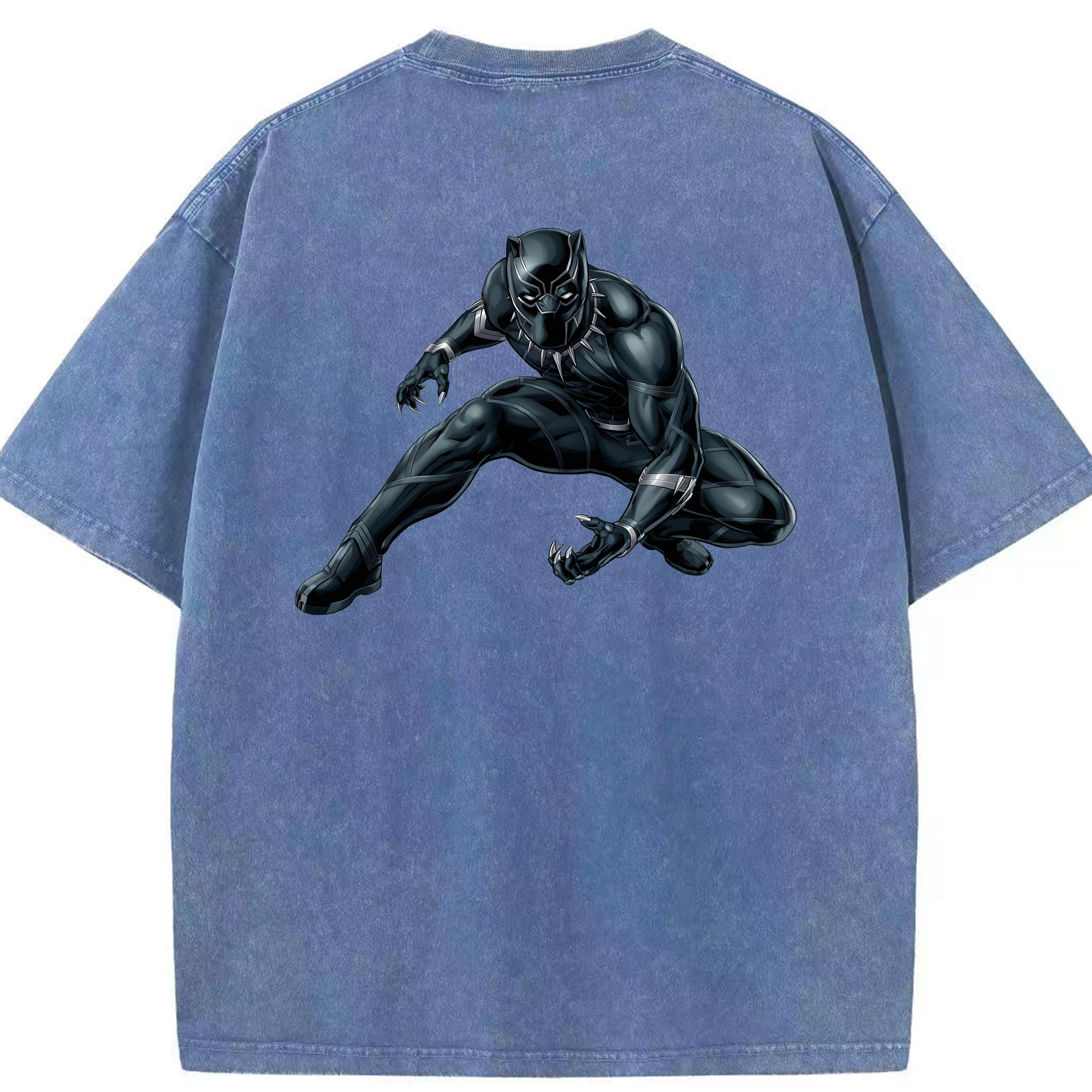 （画像用） アベンジャーズ The Avengers 綿100% ヴィンテージ風 半袖Tシャツ（背面プリント）
