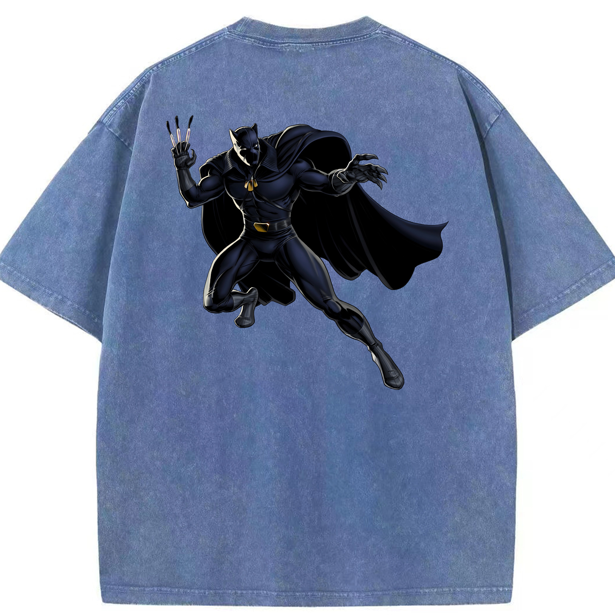 （画像用） アベンジャーズ The Avengers 綿100% ヴィンテージ風 半袖Tシャツ（背面プリント）