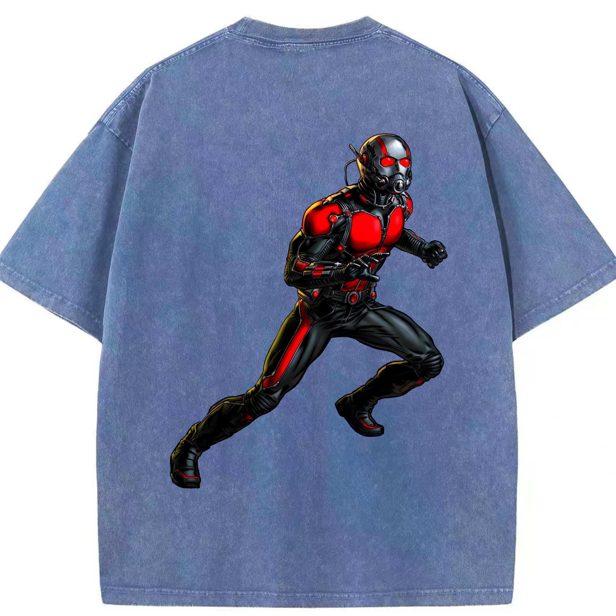 （画像用） アベンジャーズ The Avengers 綿100% ヴィンテージ風 半袖Tシャツ（背面プリント）