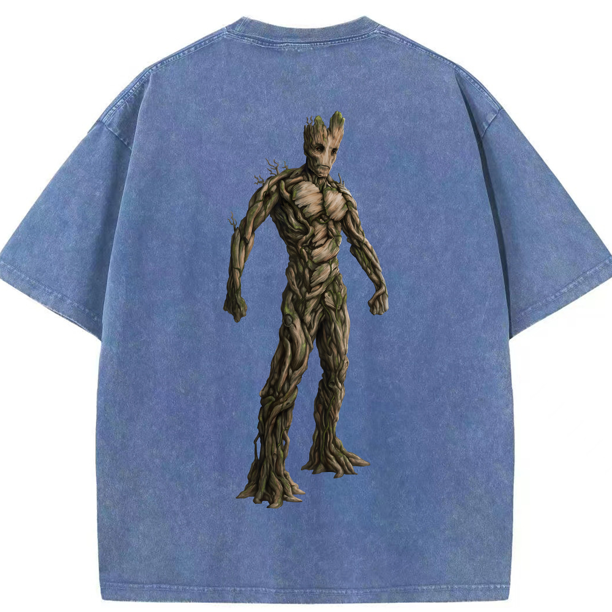 （画像用） アベンジャーズ The Avengers 綿100% ヴィンテージ風 半袖Tシャツ（背面プリント）