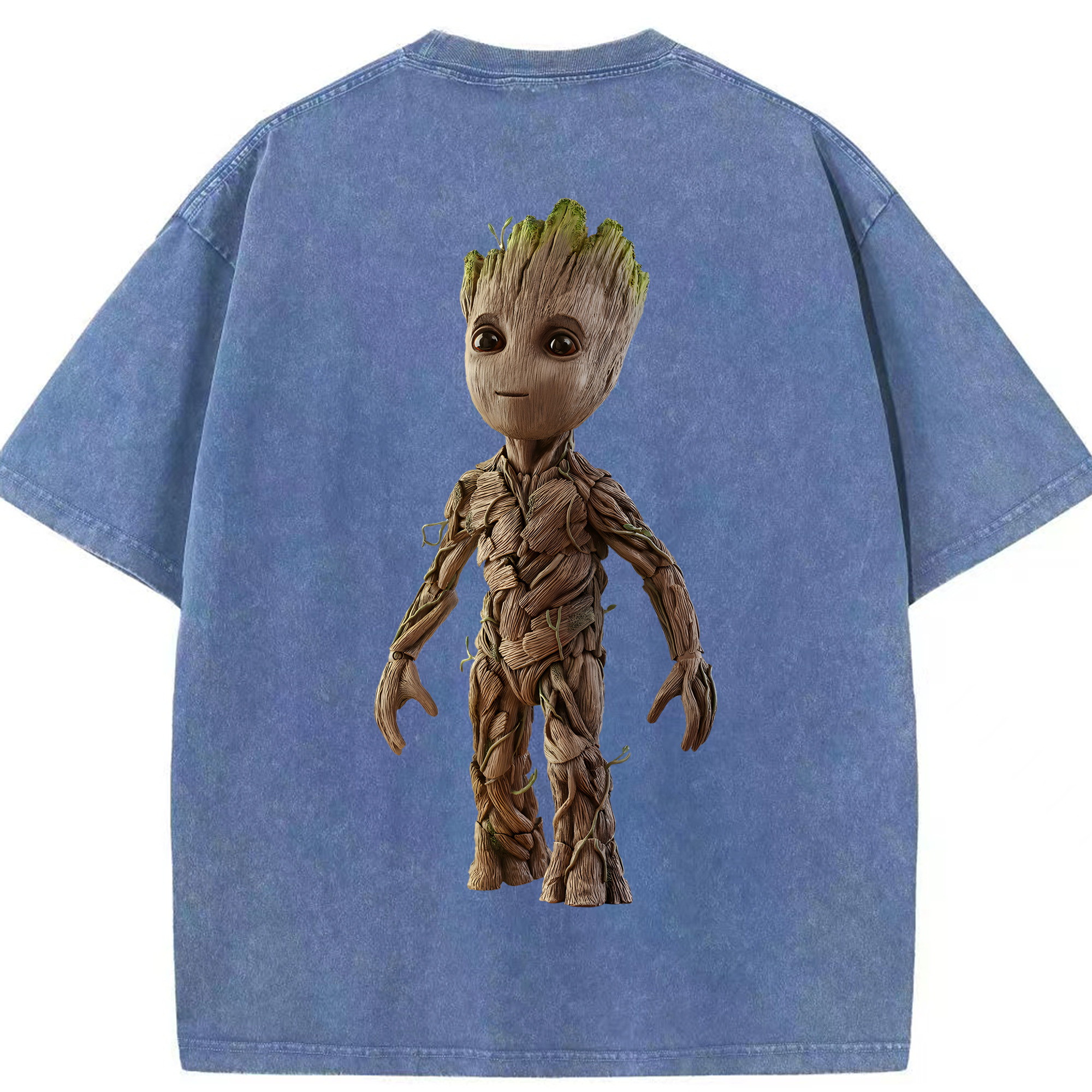 （画像用） アベンジャーズ The Avengers 綿100% ヴィンテージ風 半袖Tシャツ（背面プリント）