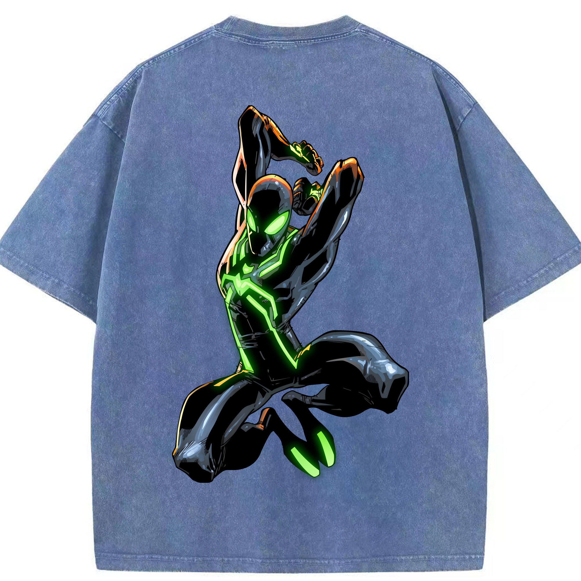 （画像用） アベンジャーズ The Avengers 綿100% ヴィンテージ風 半袖Tシャツ（背面プリント）
