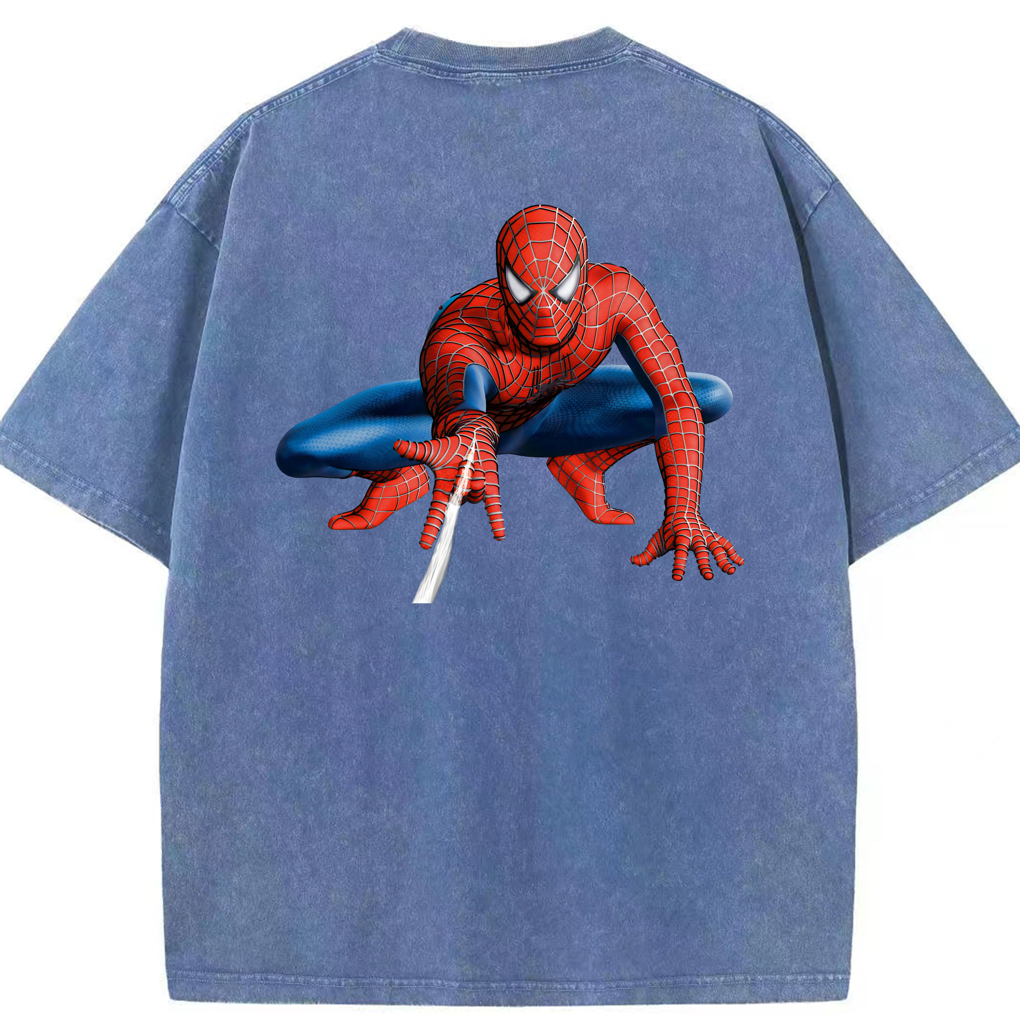 （画像用） アベンジャーズ The Avengers 綿100% ヴィンテージ風 半袖Tシャツ（背面プリント）