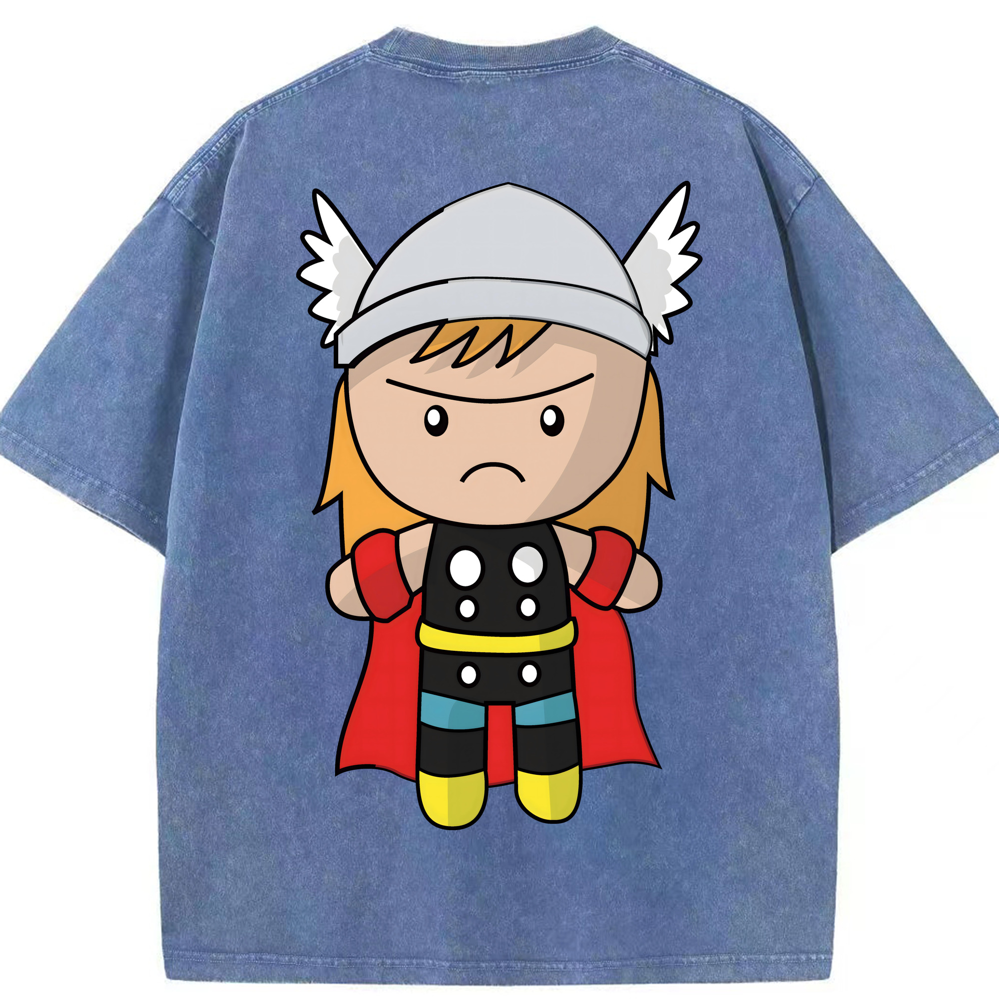 （画像用） アベンジャーズ The Avengers 綿100% ヴィンテージ風 半袖Tシャツ（背面プリント）