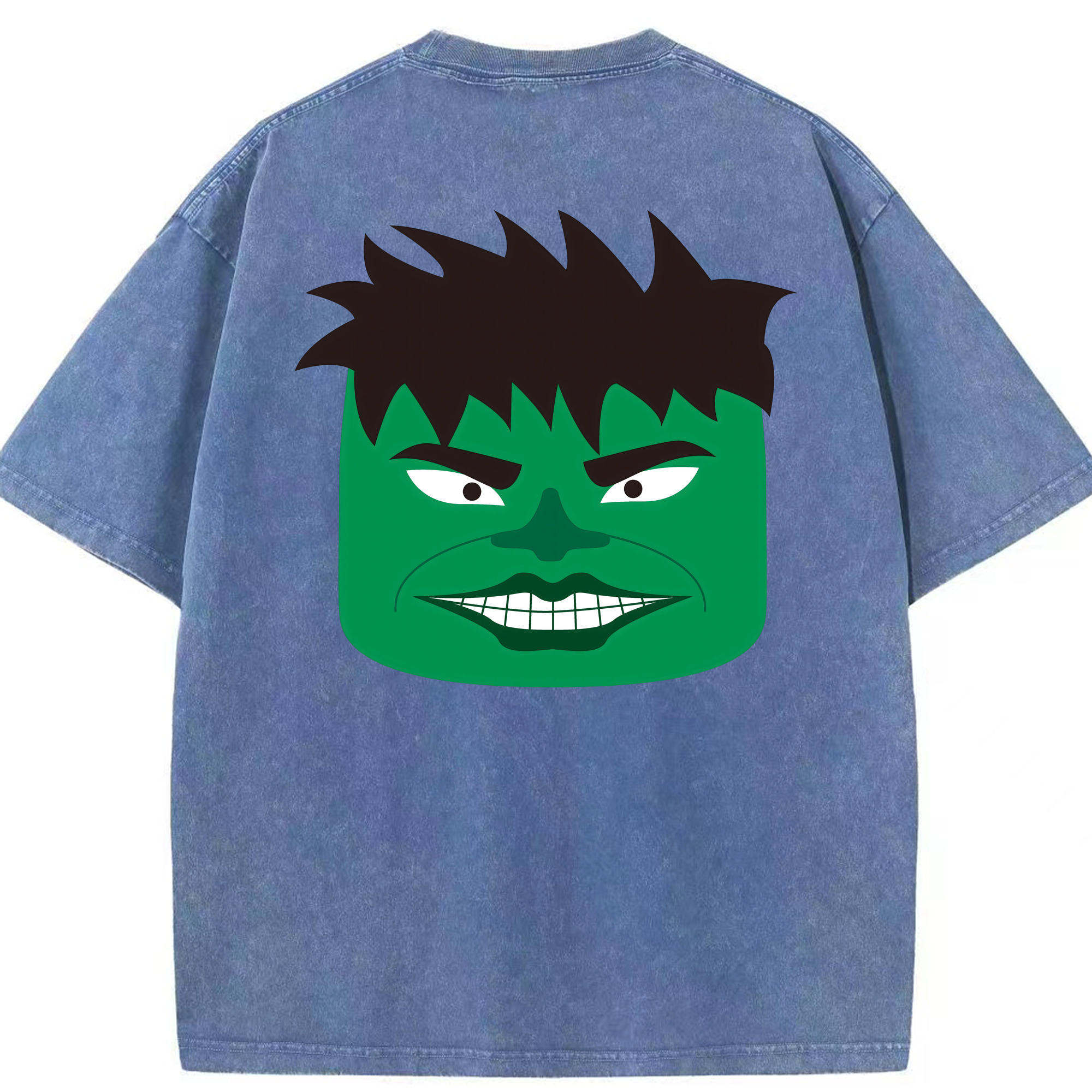 （画像用） アベンジャーズ The Avengers 綿100% ヴィンテージ風 半袖Tシャツ（背面プリント）