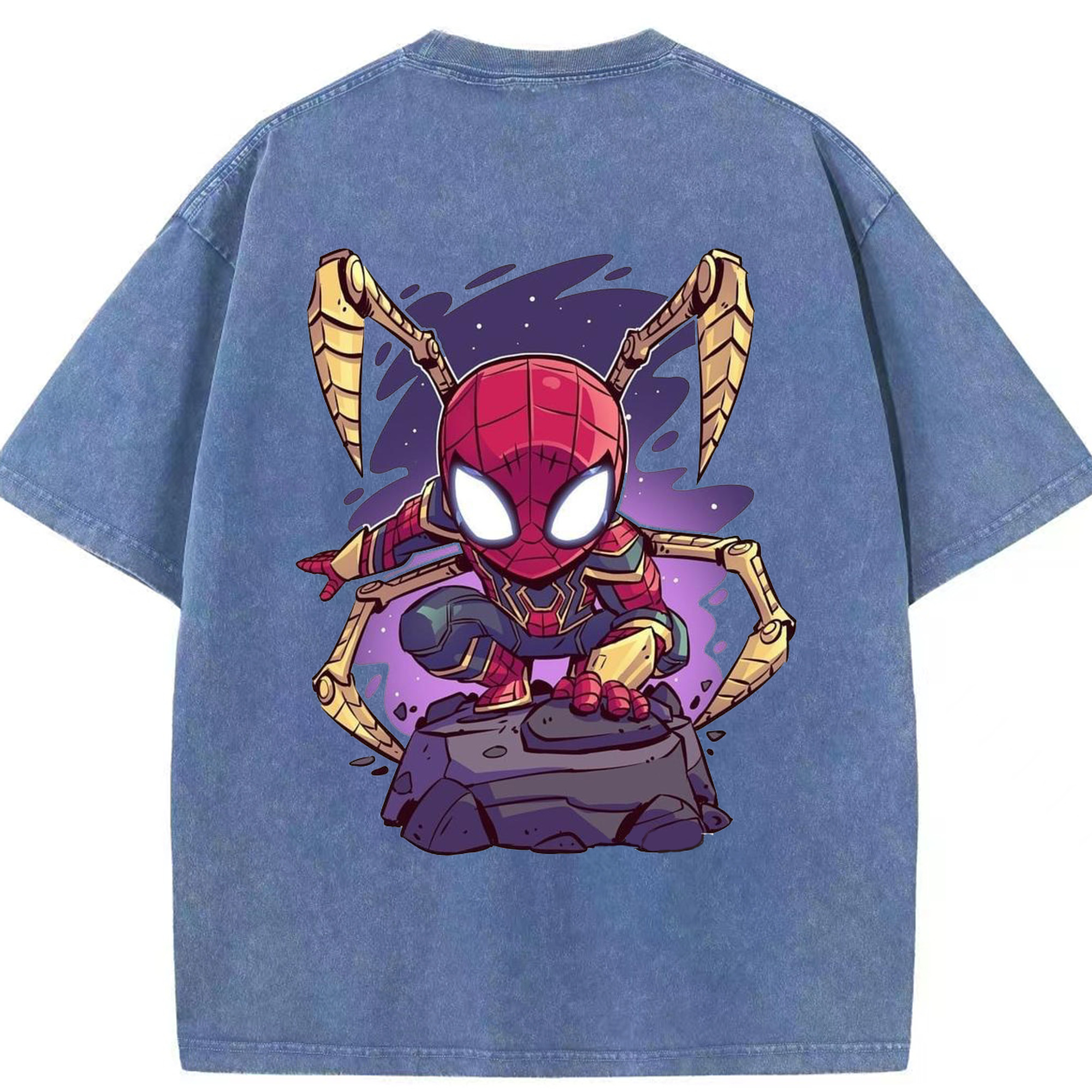 （画像用） アベンジャーズ The Avengers 綿100% ヴィンテージ風 半袖Tシャツ（背面プリント）
