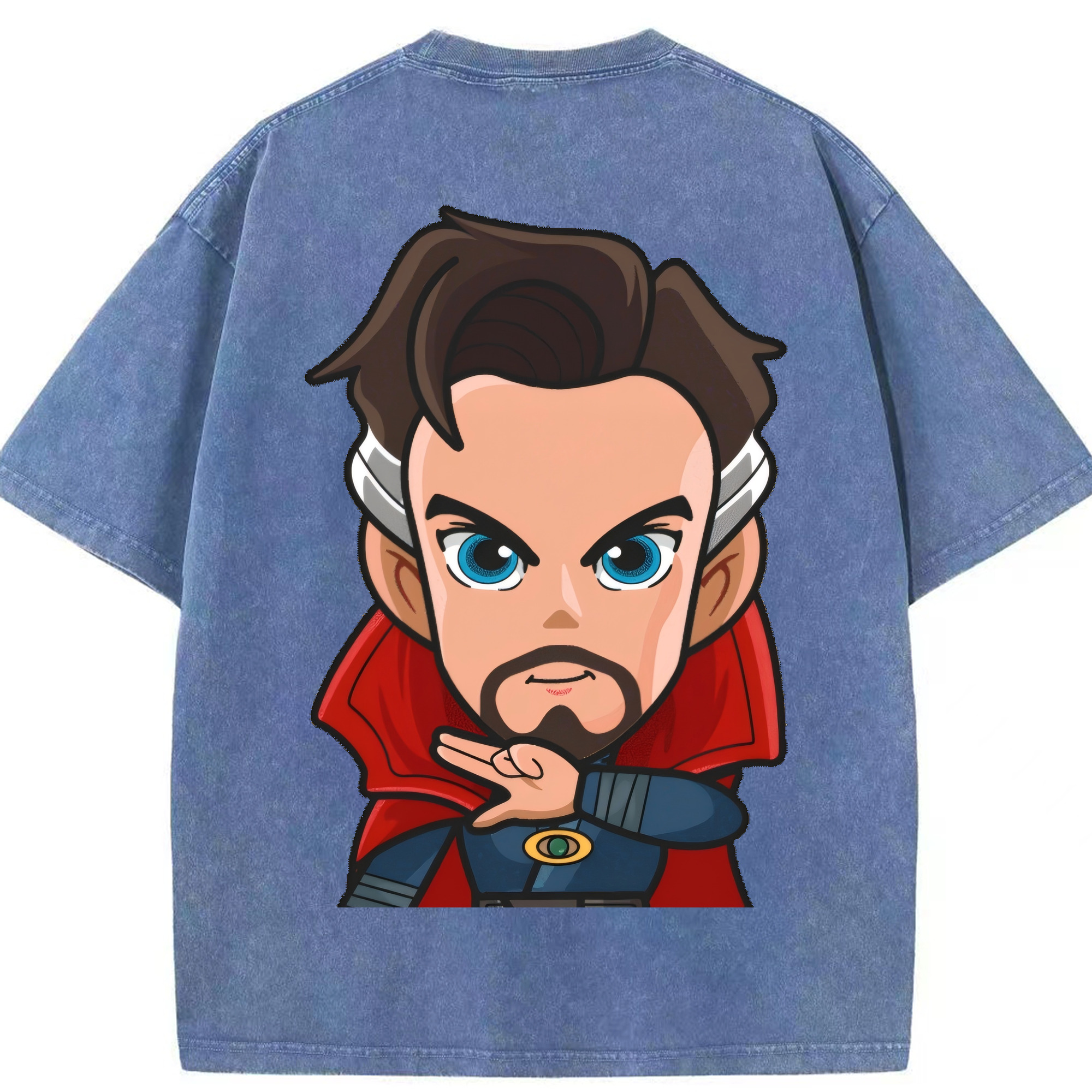 （画像用） アベンジャーズ The Avengers 綿100% ヴィンテージ風 半袖Tシャツ（背面プリント）