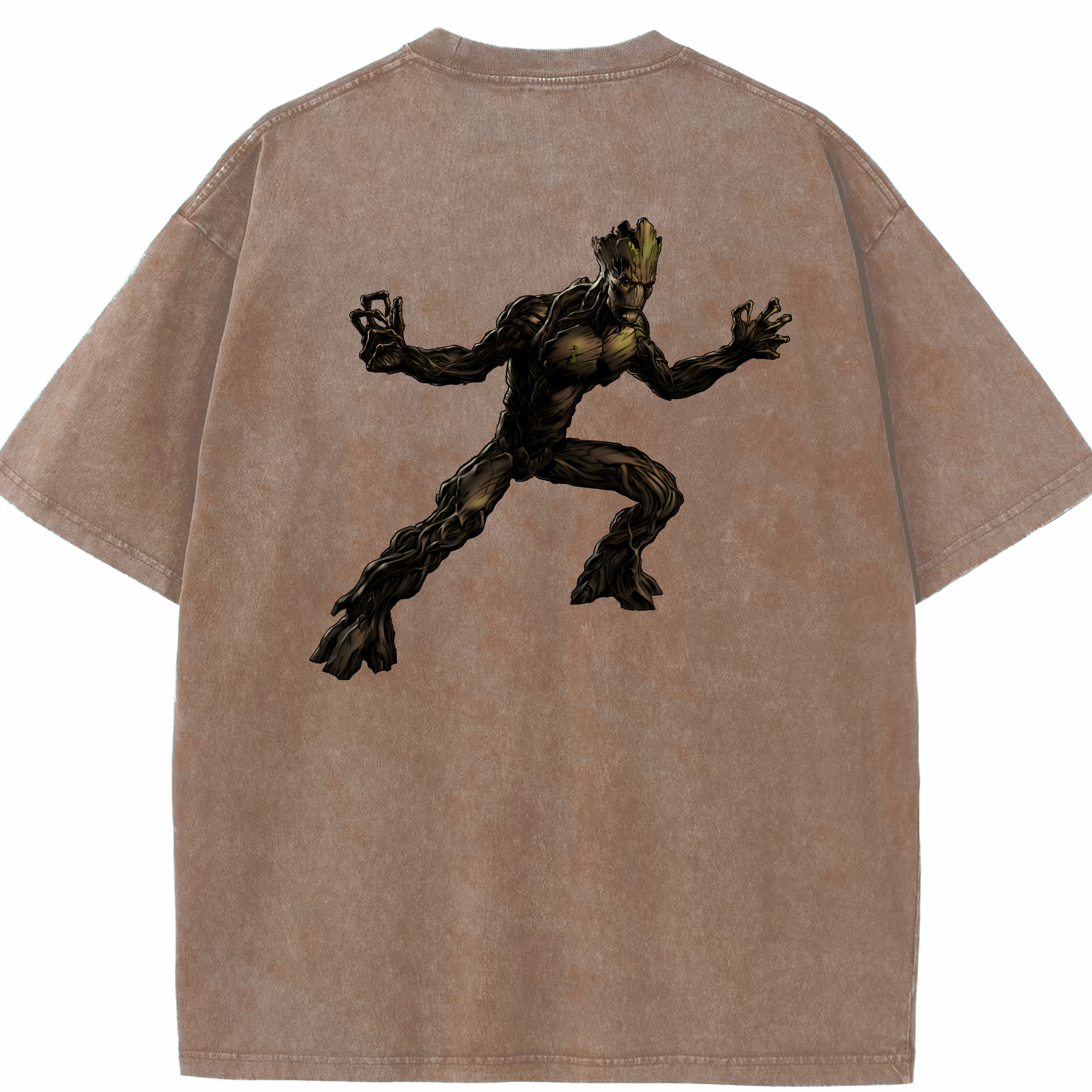 （画像用） アベンジャーズ The Avengers 綿100% ヴィンテージ風 半袖Tシャツ（背面プリント）