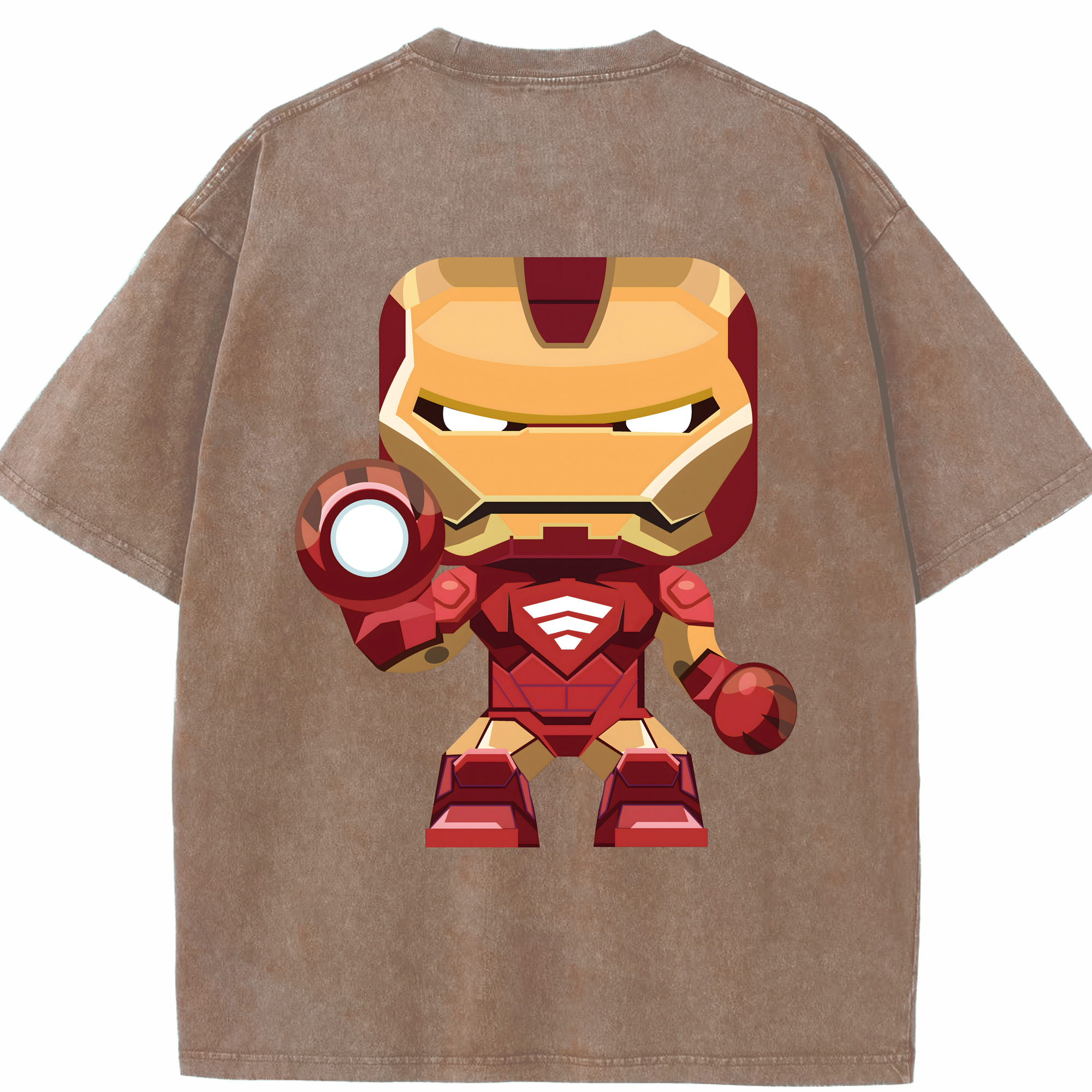 （画像用） アベンジャーズ The Avengers 綿100% ヴィンテージ風 半袖Tシャツ（背面プリント）