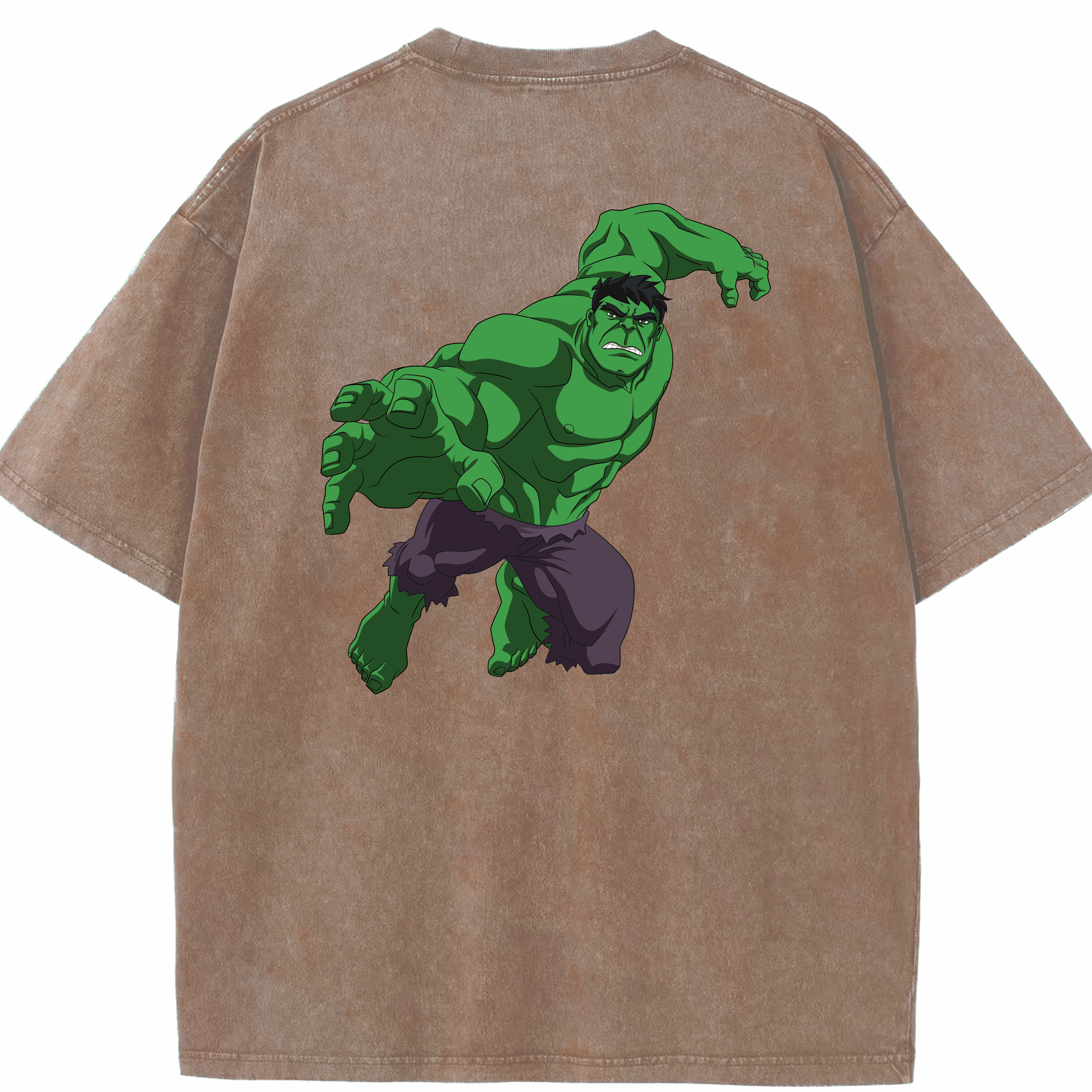 （画像用） アベンジャーズ The Avengers 綿100% ヴィンテージ風 半袖Tシャツ（背面プリント）