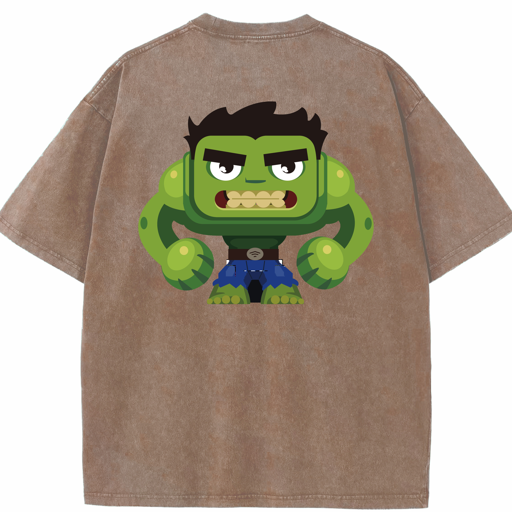 （画像用） アベンジャーズ The Avengers 綿100% ヴィンテージ風 半袖Tシャツ（背面プリント）