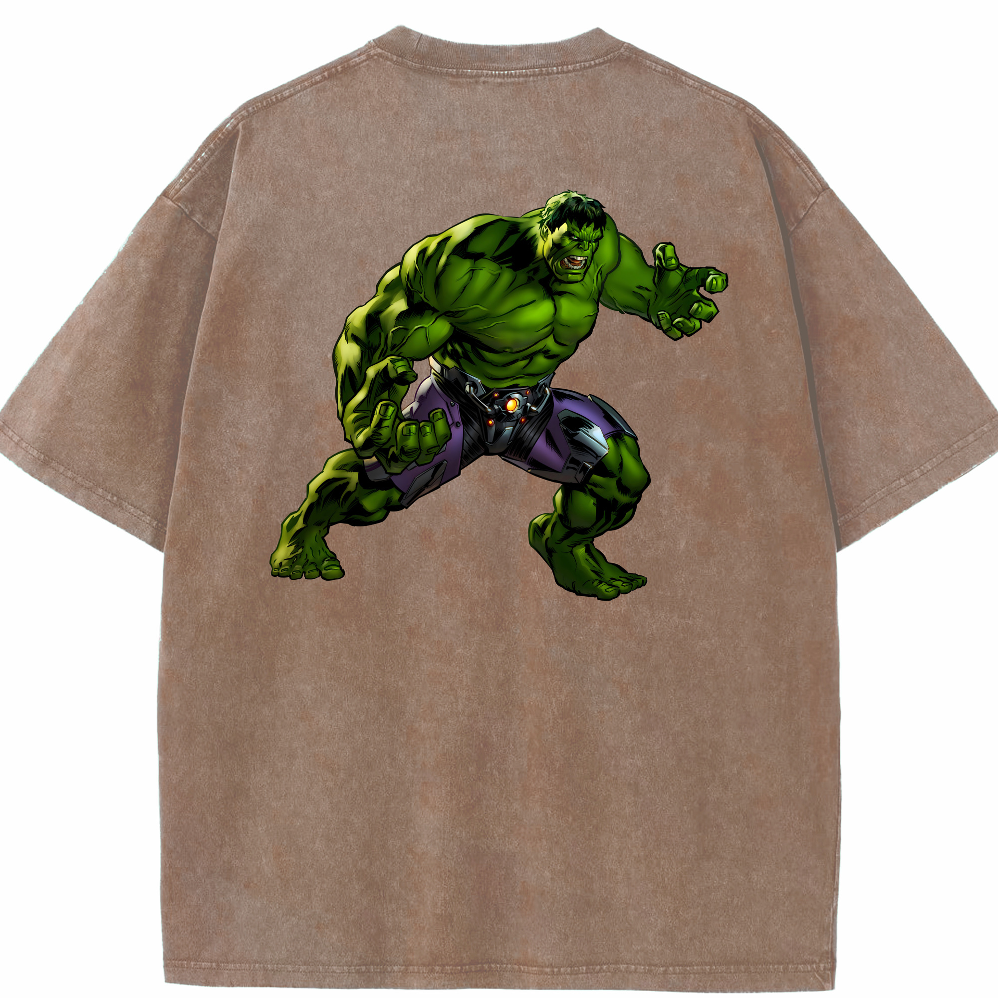 （画像用） アベンジャーズ The Avengers 綿100% ヴィンテージ風 半袖Tシャツ（背面プリント）