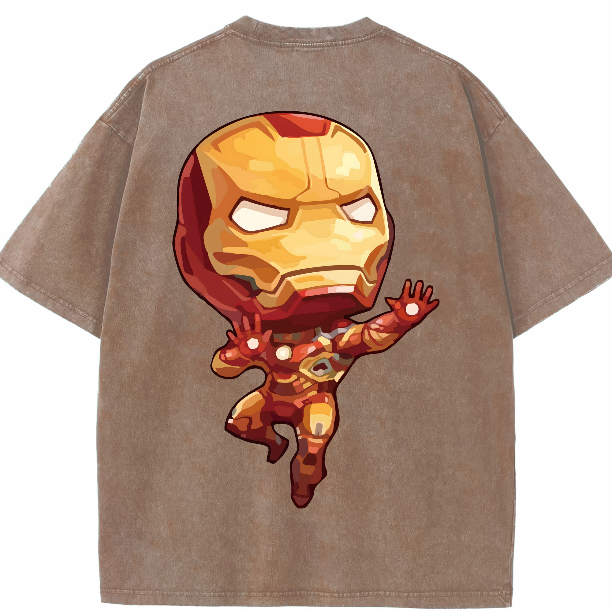（画像用） アベンジャーズ The Avengers 綿100% ヴィンテージ風 半袖Tシャツ（背面プリント）