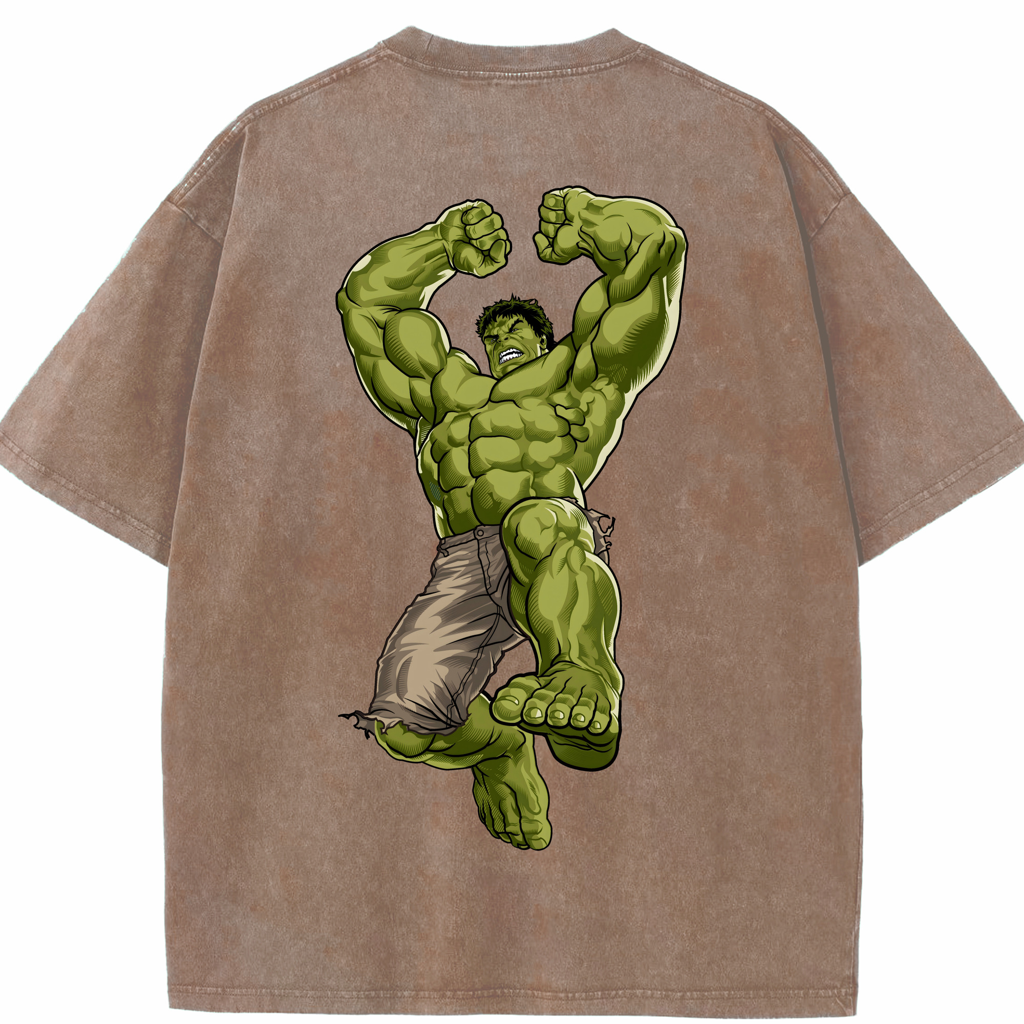 （画像用） アベンジャーズ The Avengers 綿100% ヴィンテージ風 半袖Tシャツ（背面プリント）