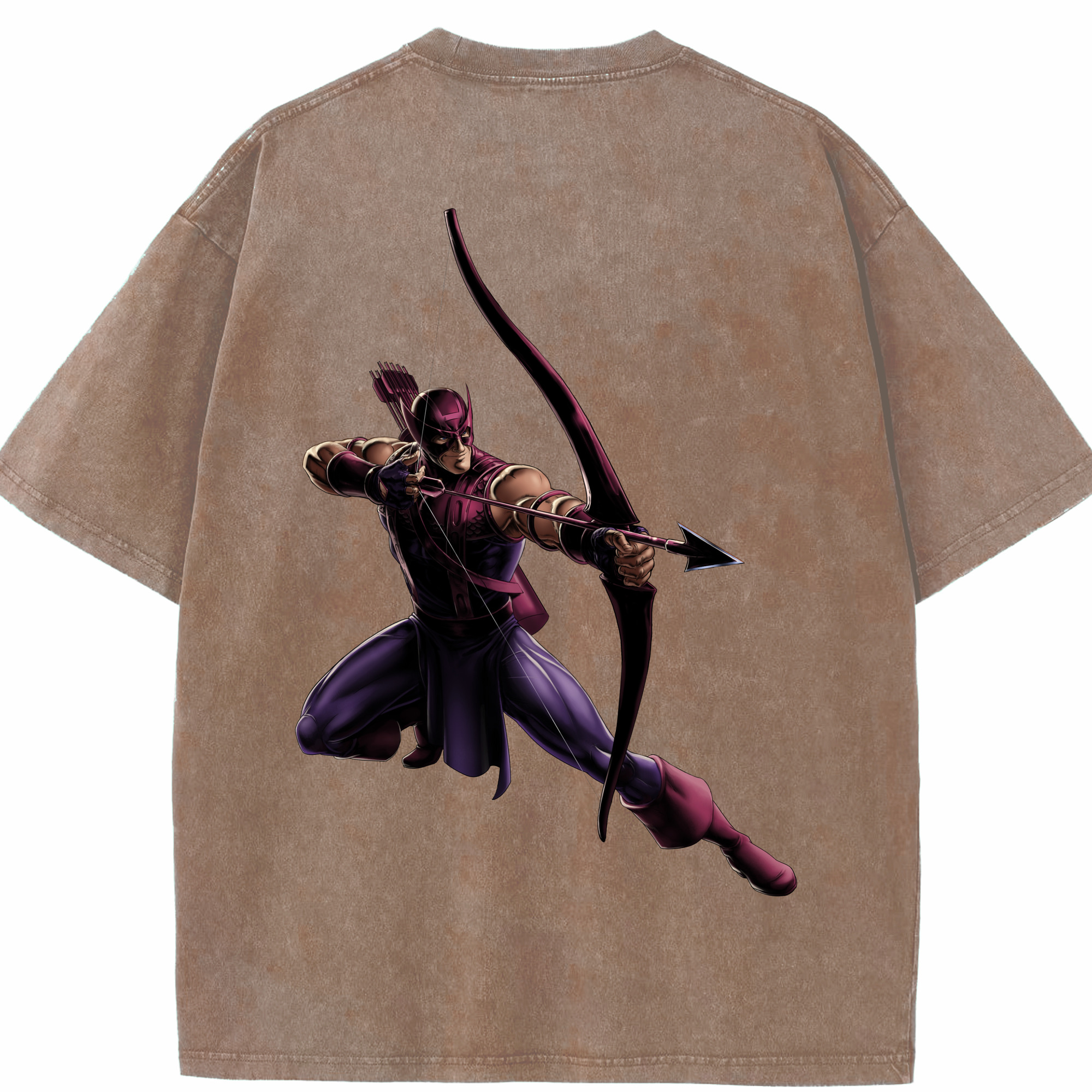 （画像用） アベンジャーズ The Avengers 綿100% ヴィンテージ風 半袖Tシャツ（背面プリント）